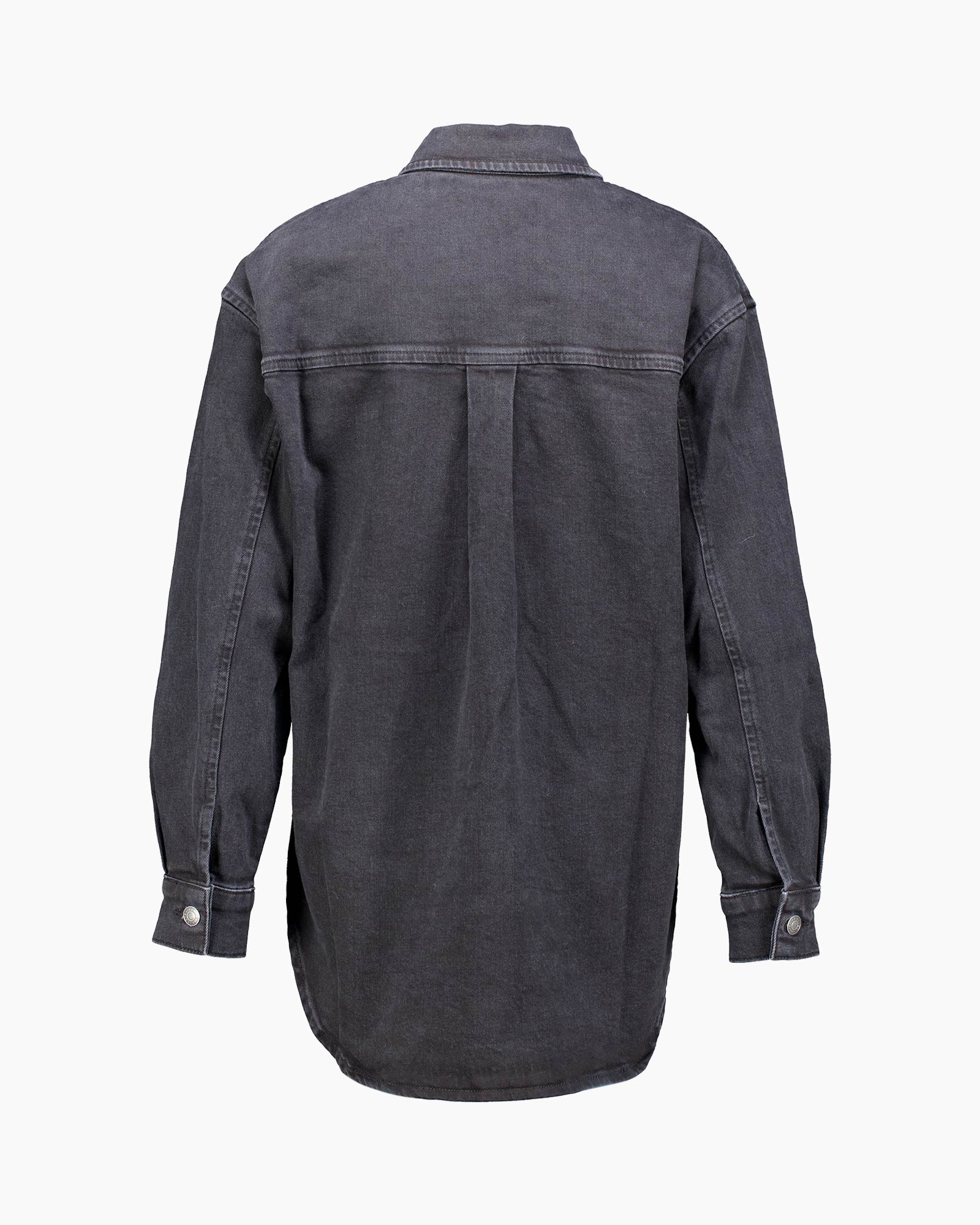 T-shirt Iyana Ls Oversized Shirt Zwart