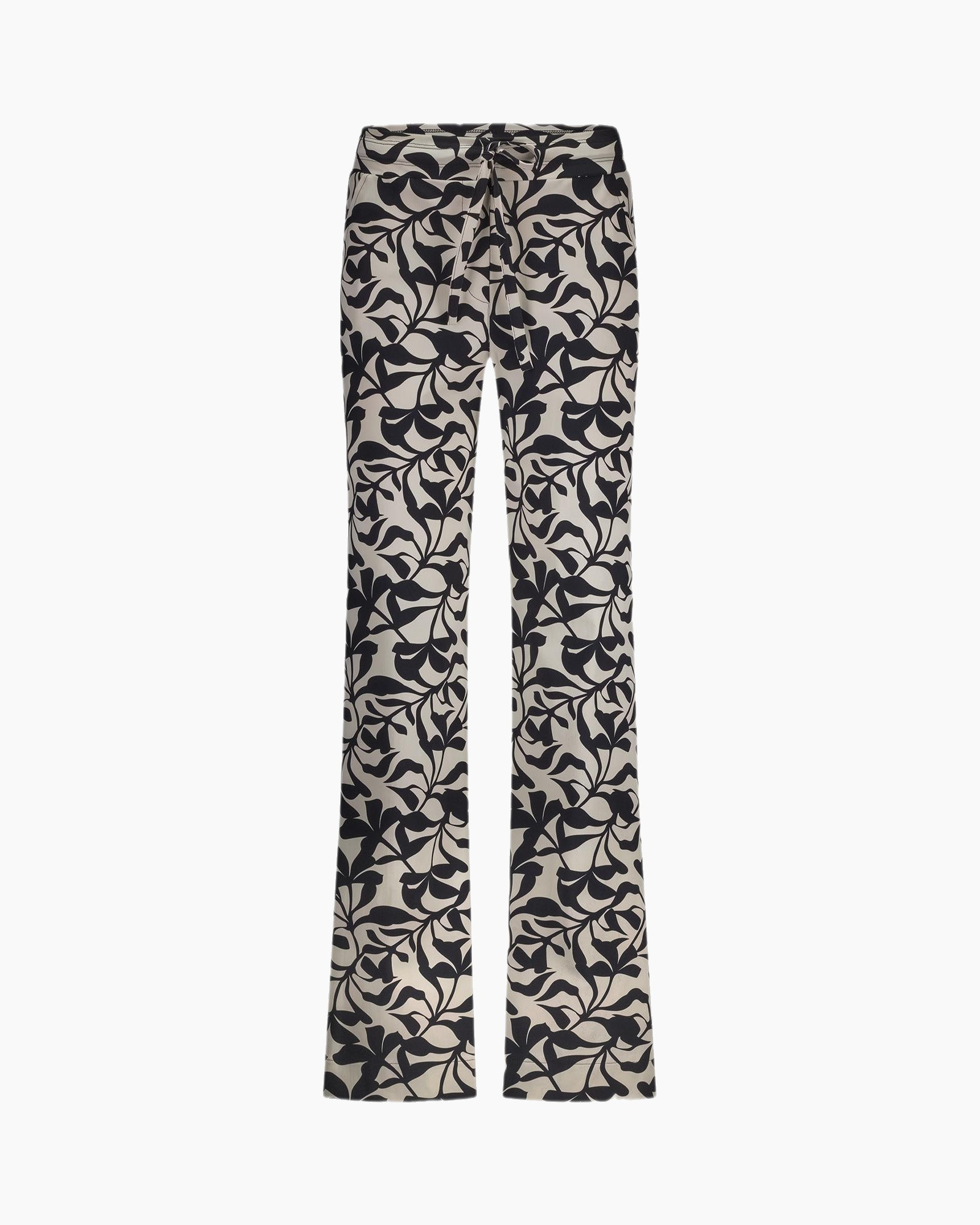 Broek Abigail Leafs Trousers Off White
