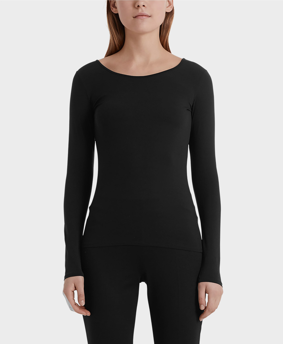 Marccain Essentials T-shirt +e 48.35 J03 Zwart