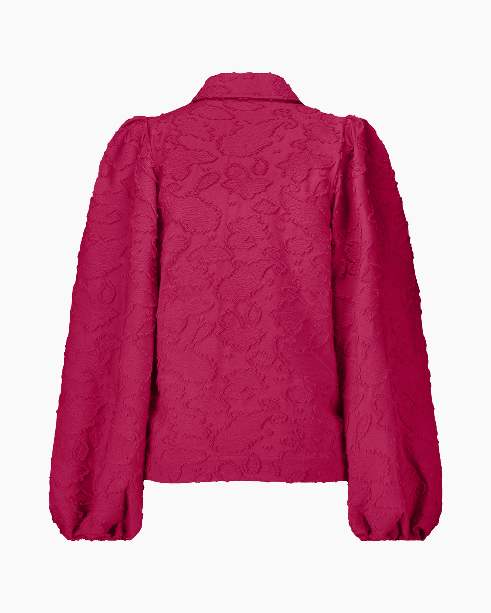 Top Rianne Jacquard Paars