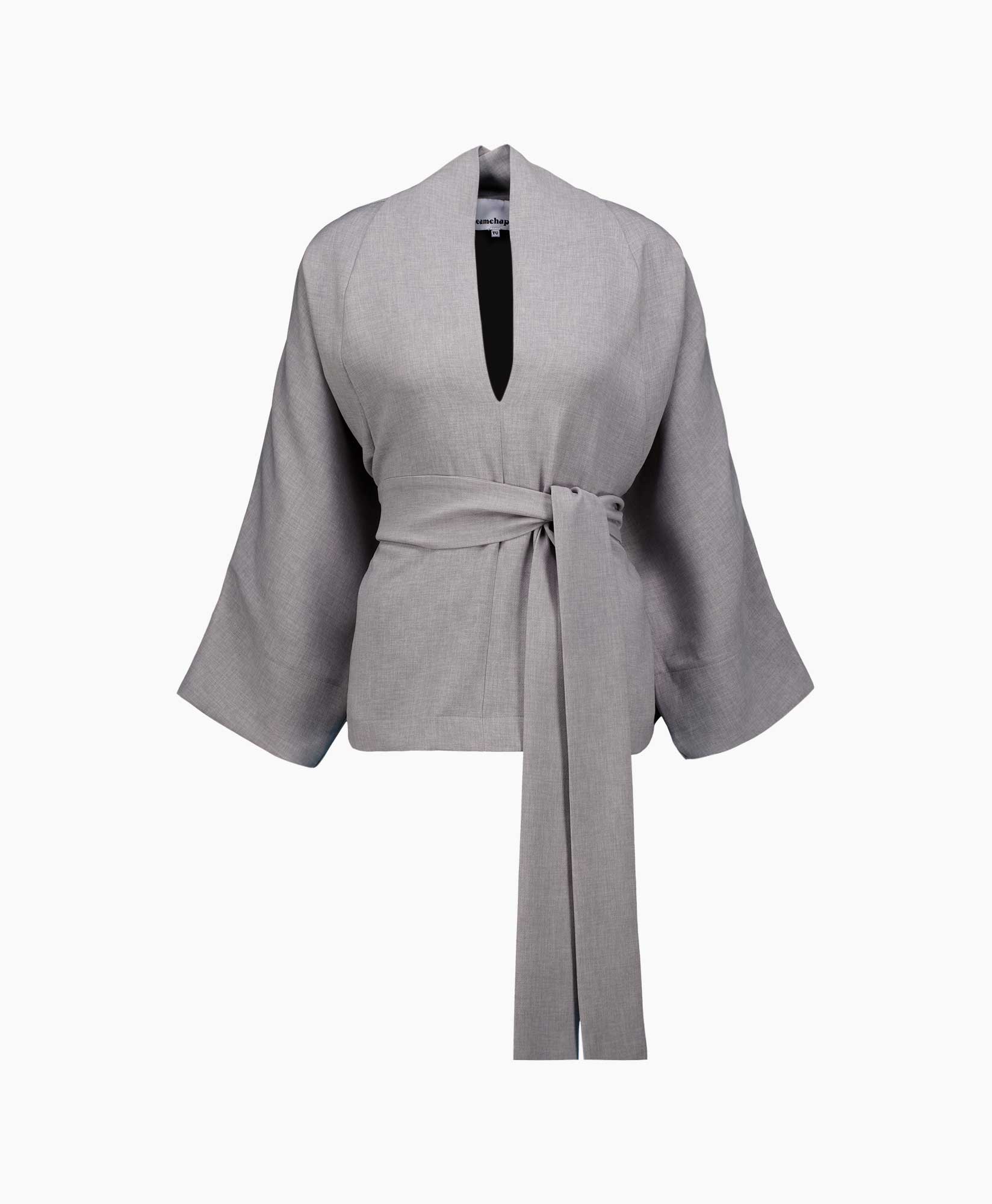 Top Alaya Lush Licht Grijs