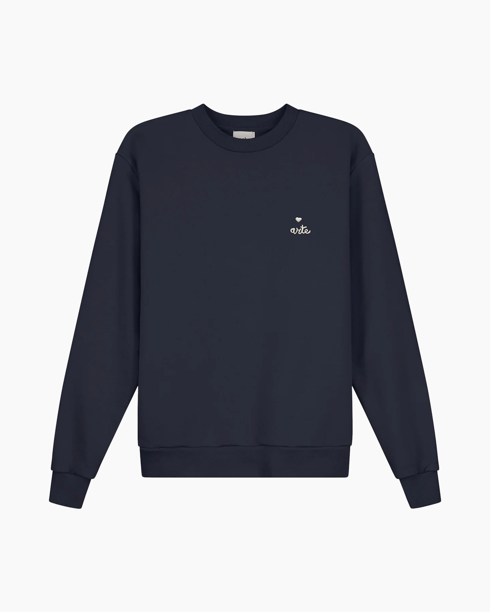 Sweater Small Heart Logo Crewneck Donker Blauw
