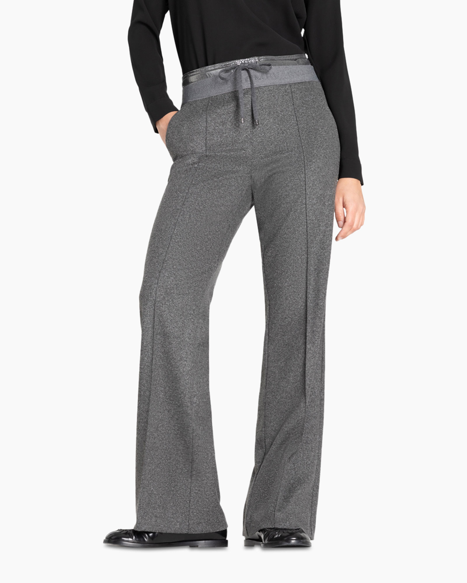 Broek Ava Double Jogg Grijs