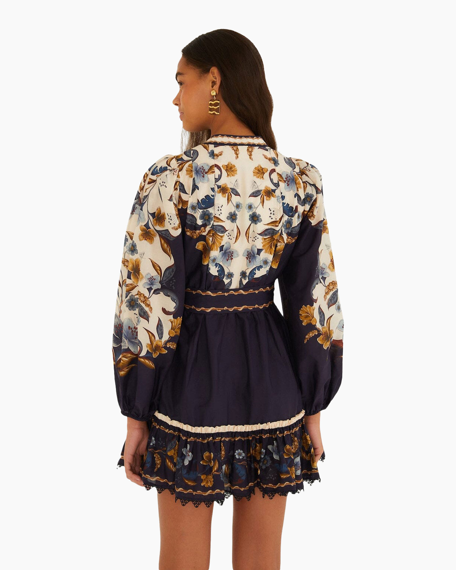 jurk, mini jurk, bloemen, boho, riem