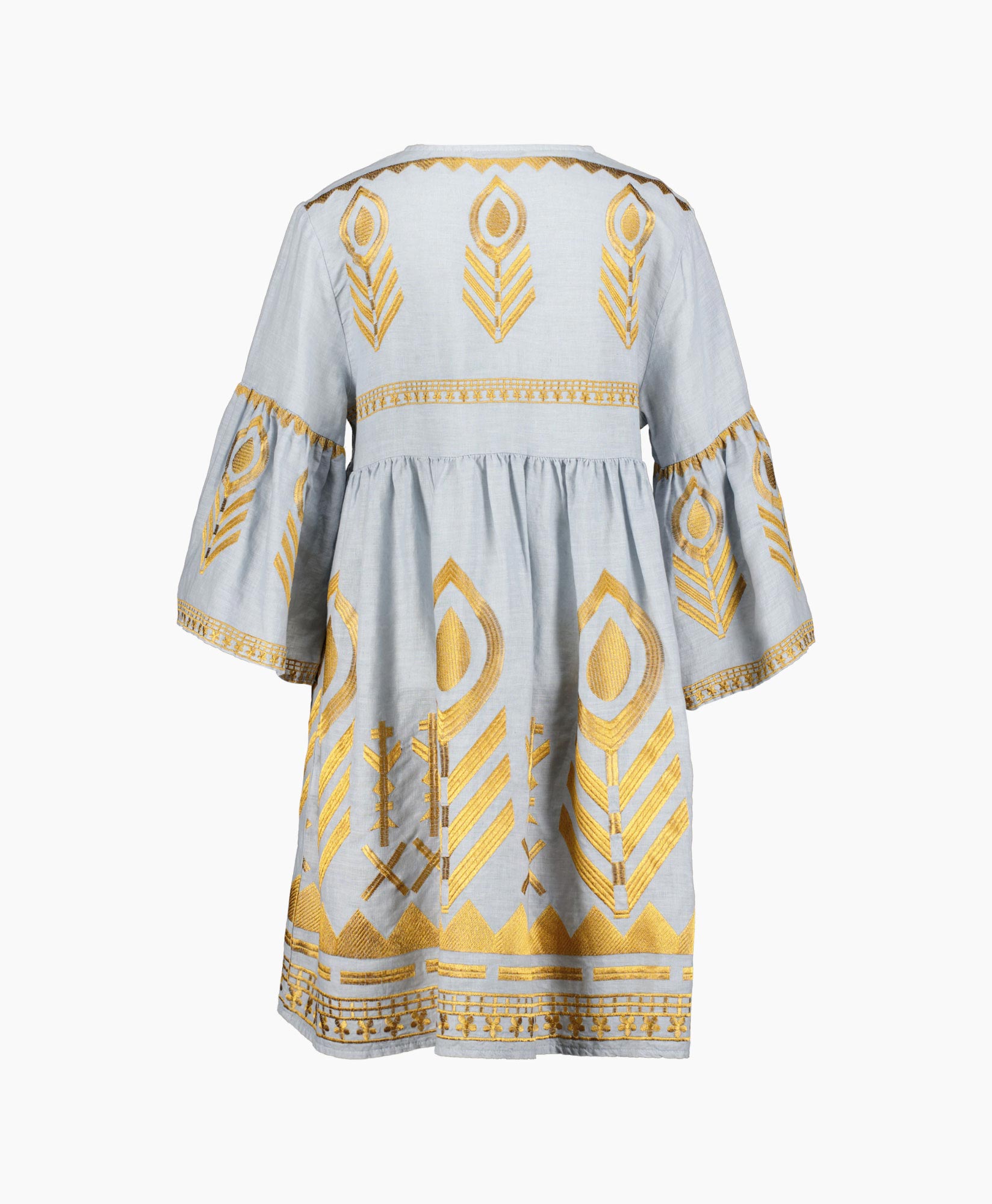 Greek Archaic Kori Jurk 230559 Grijs