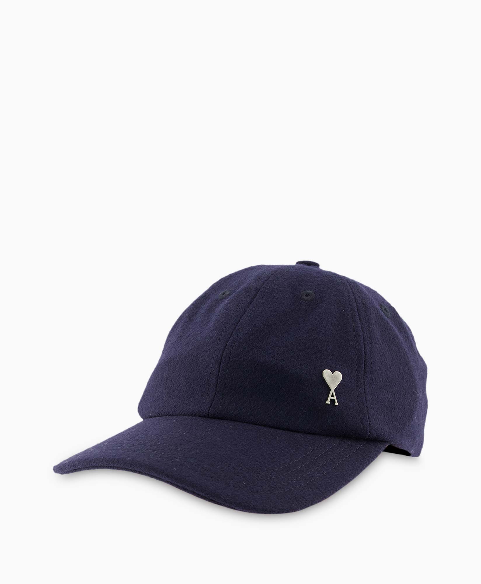 Ami Pet Adc Studs Cap Virgin Wool Donker Blauw