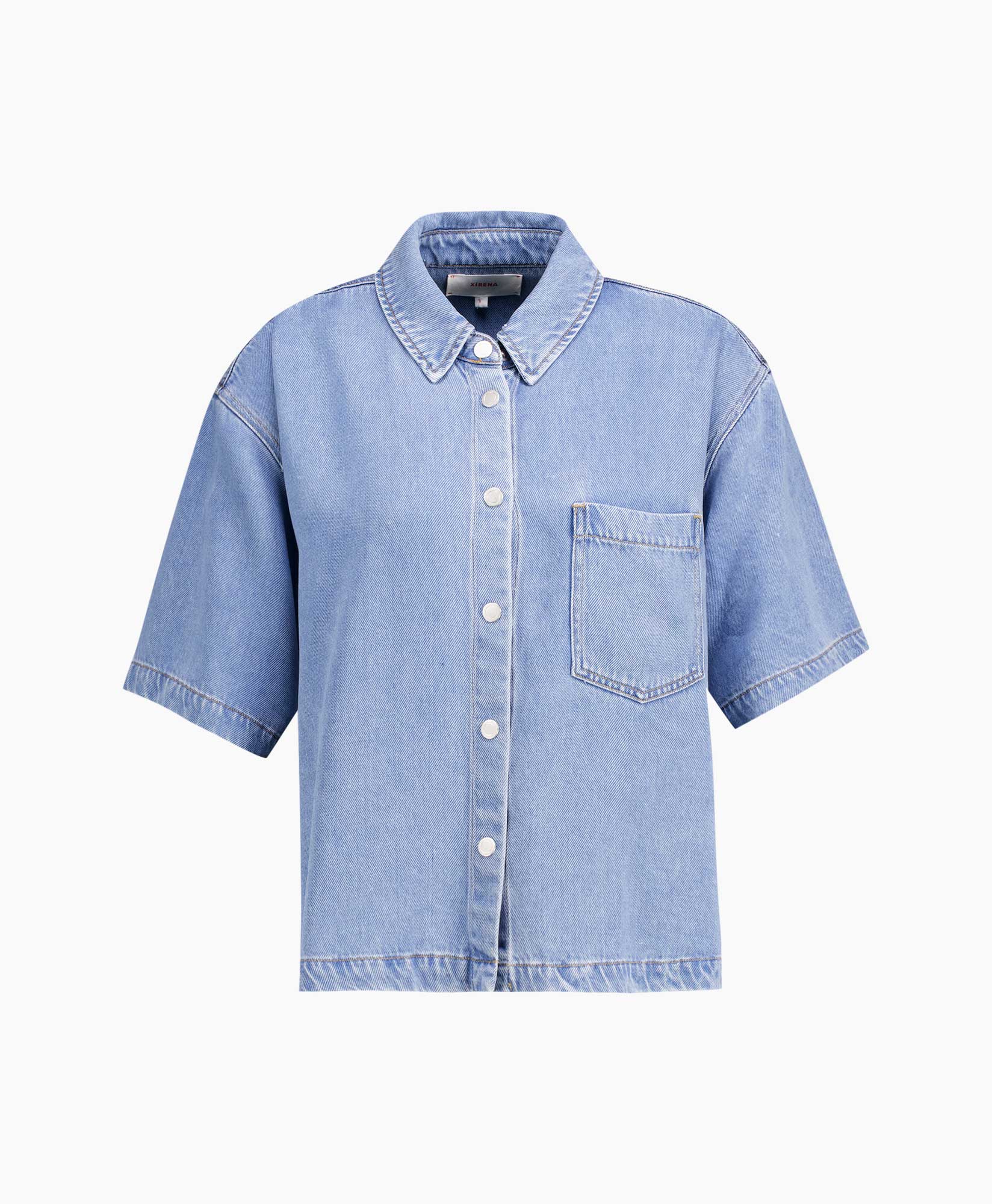 Blouse Ike Licht Blauw
