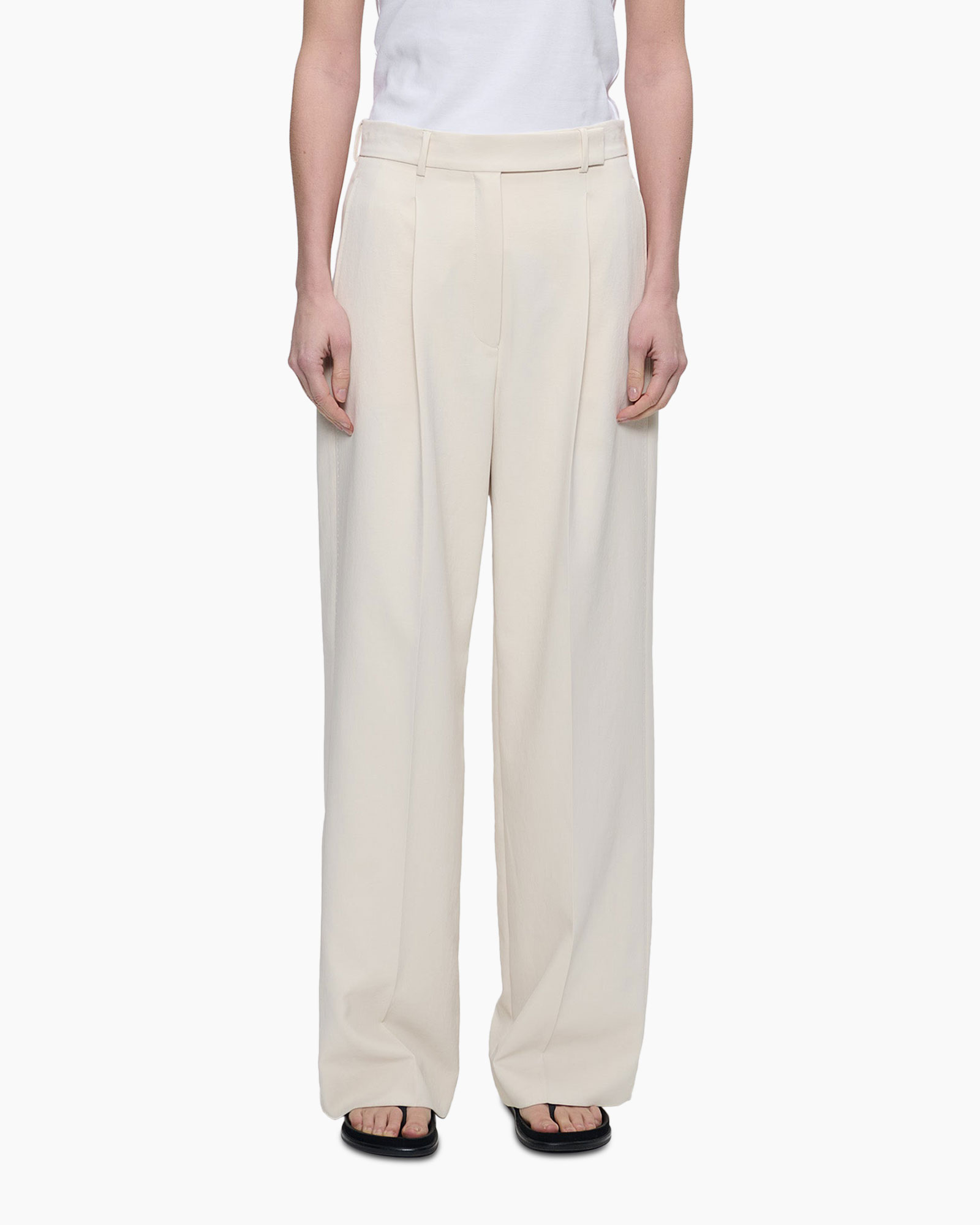 Pantalon Cool Panama Delmas Beige