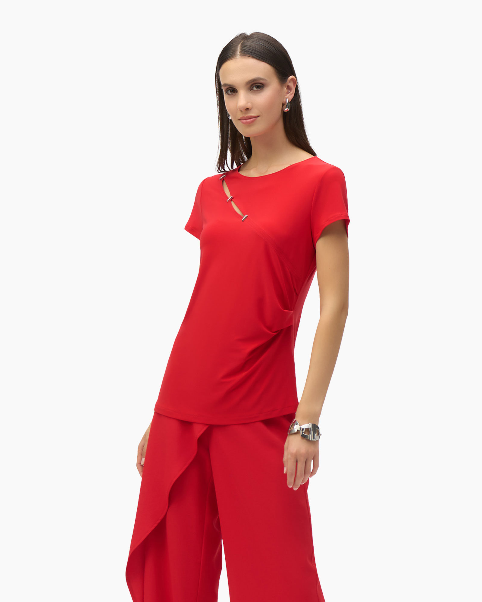 T-shirt Short Sleeve Rood