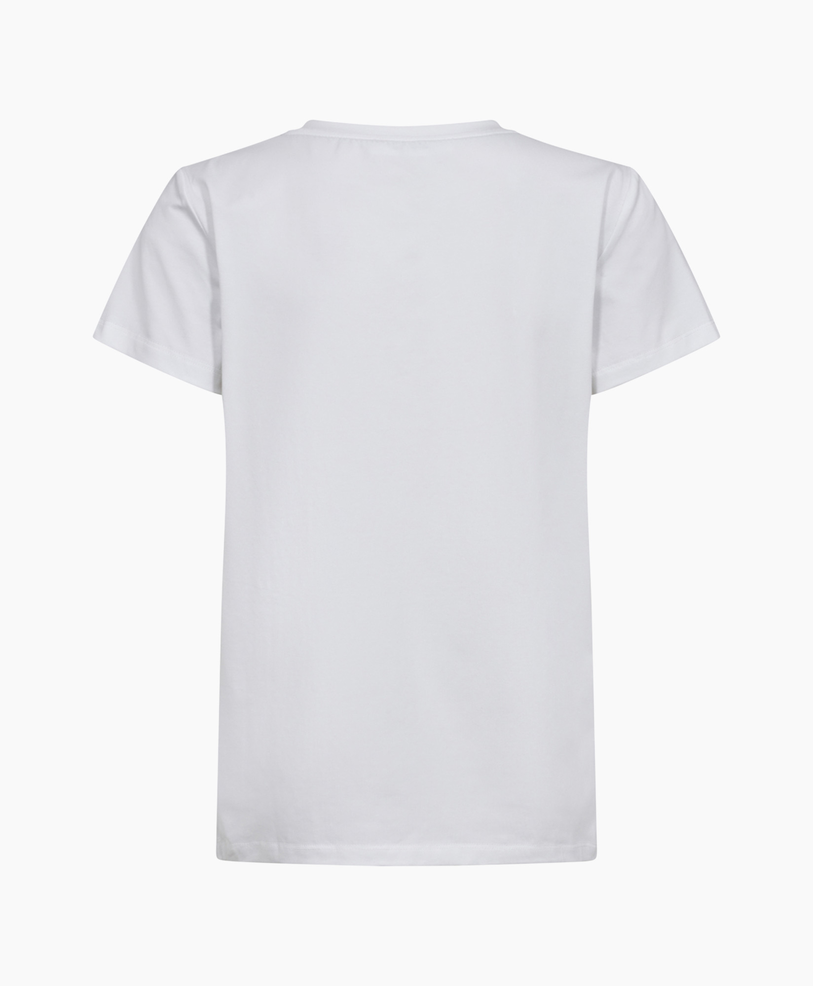 Co'couture T-shirt Korte Mouw Petite Logo Wit