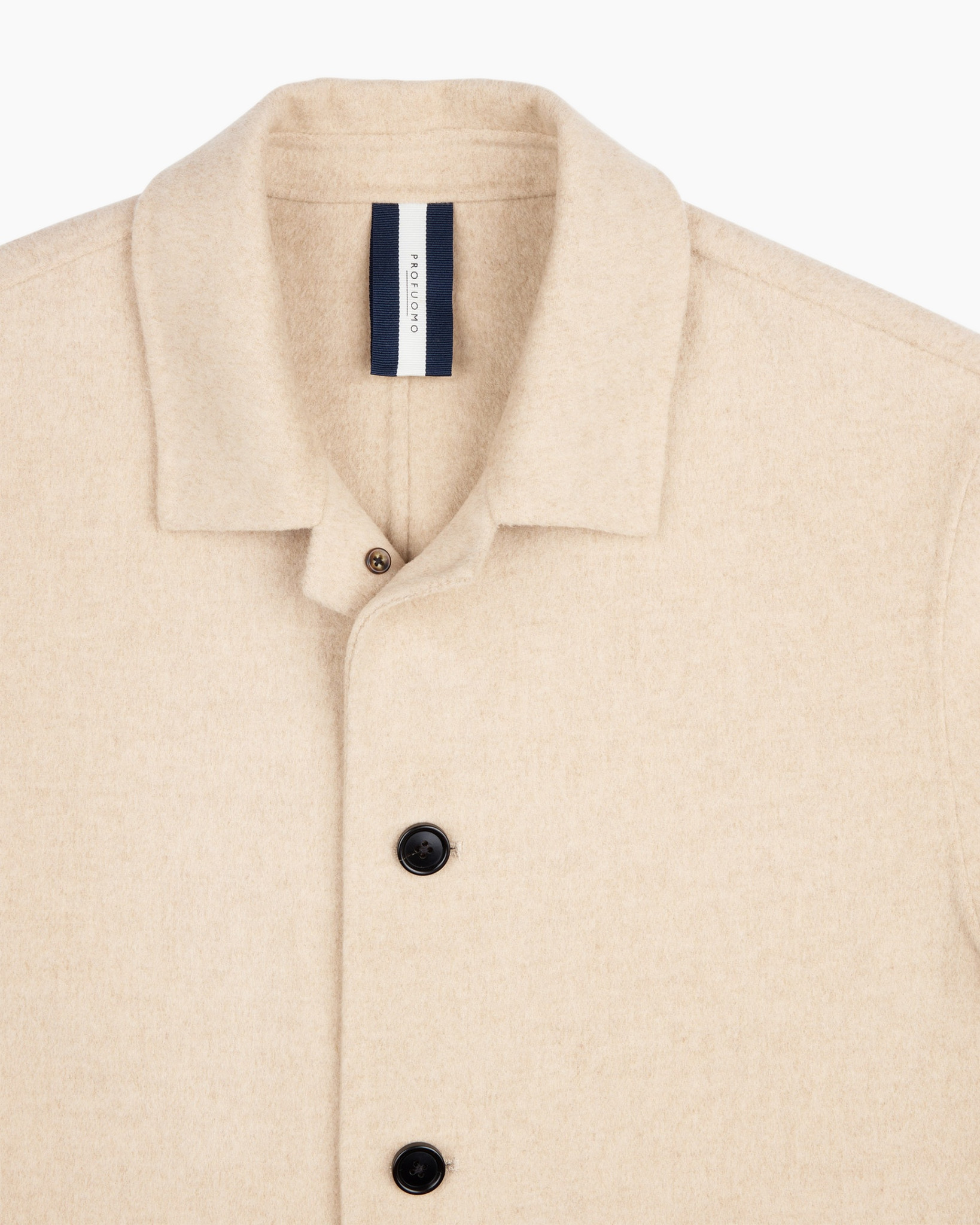 Jasje  Wool Button L.san Beige