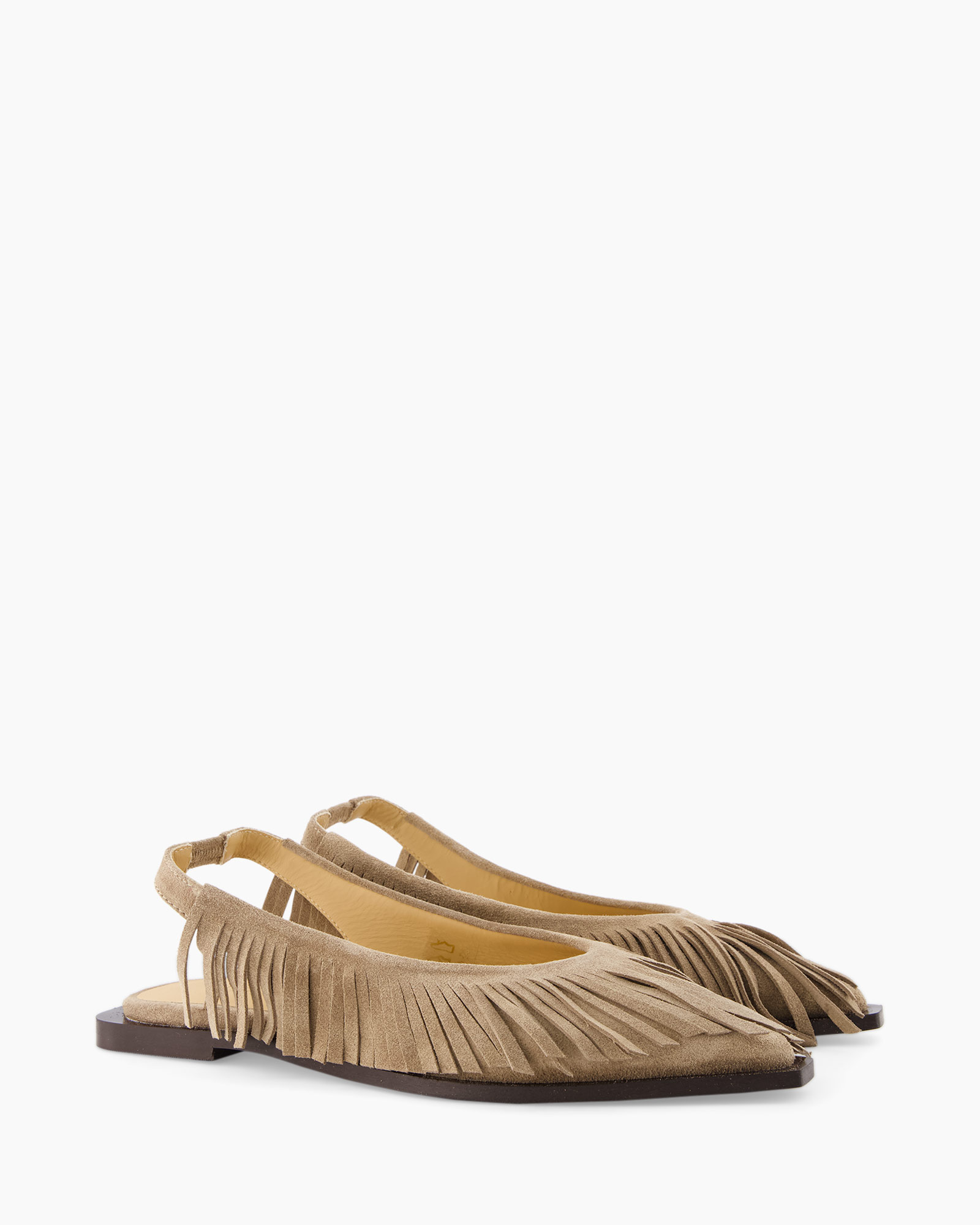 Sandaal Tl-paris Fringes Bruin