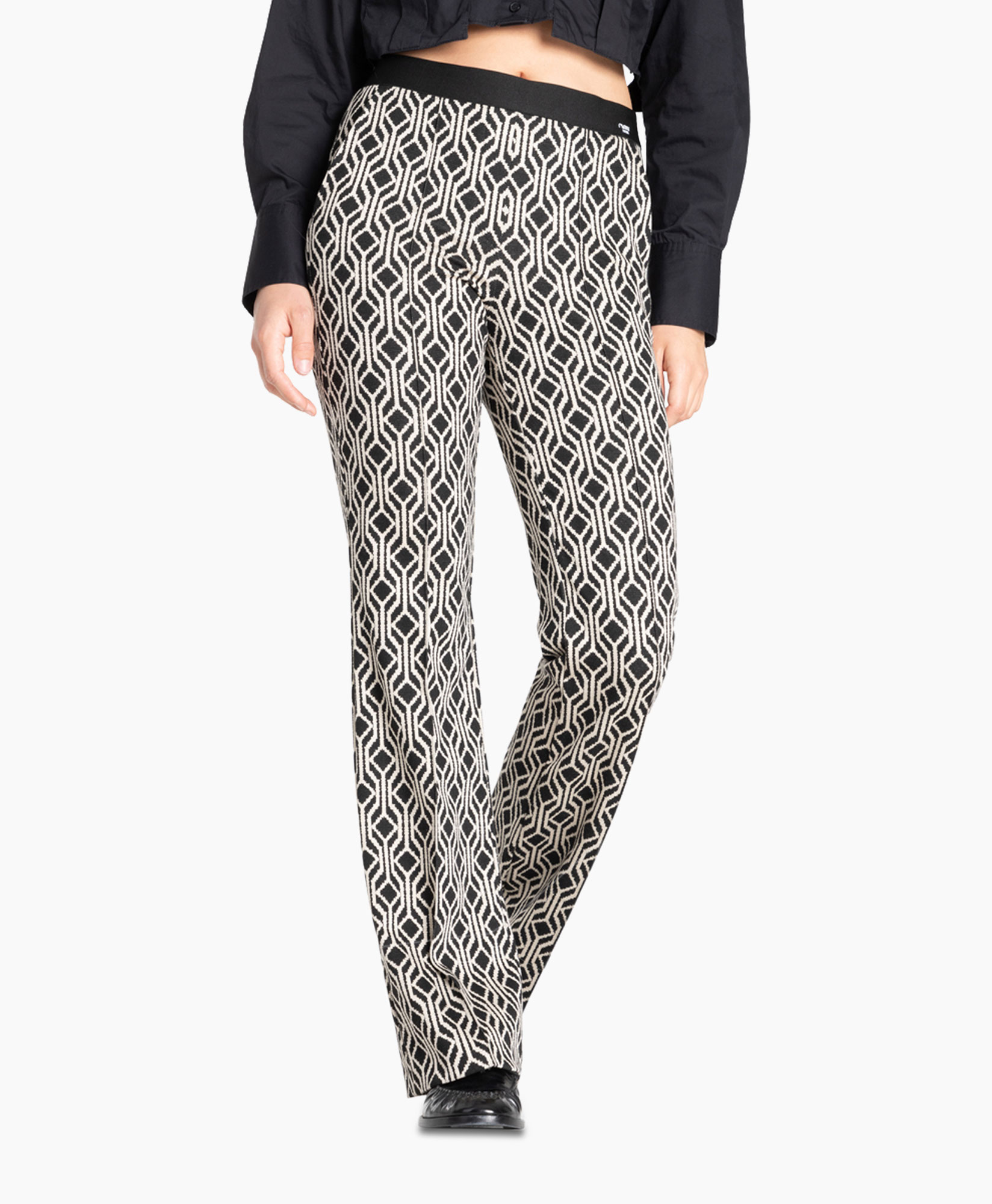Broek Francoise Zwart