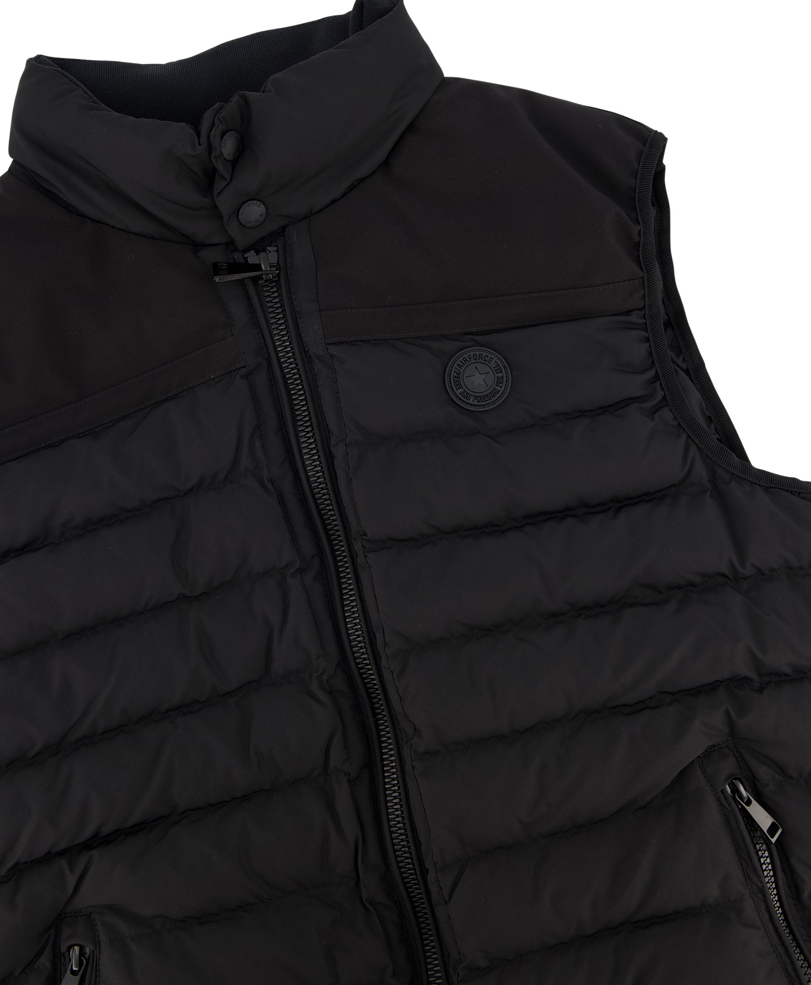 Airforce Bodywarmer Jas Zwart
