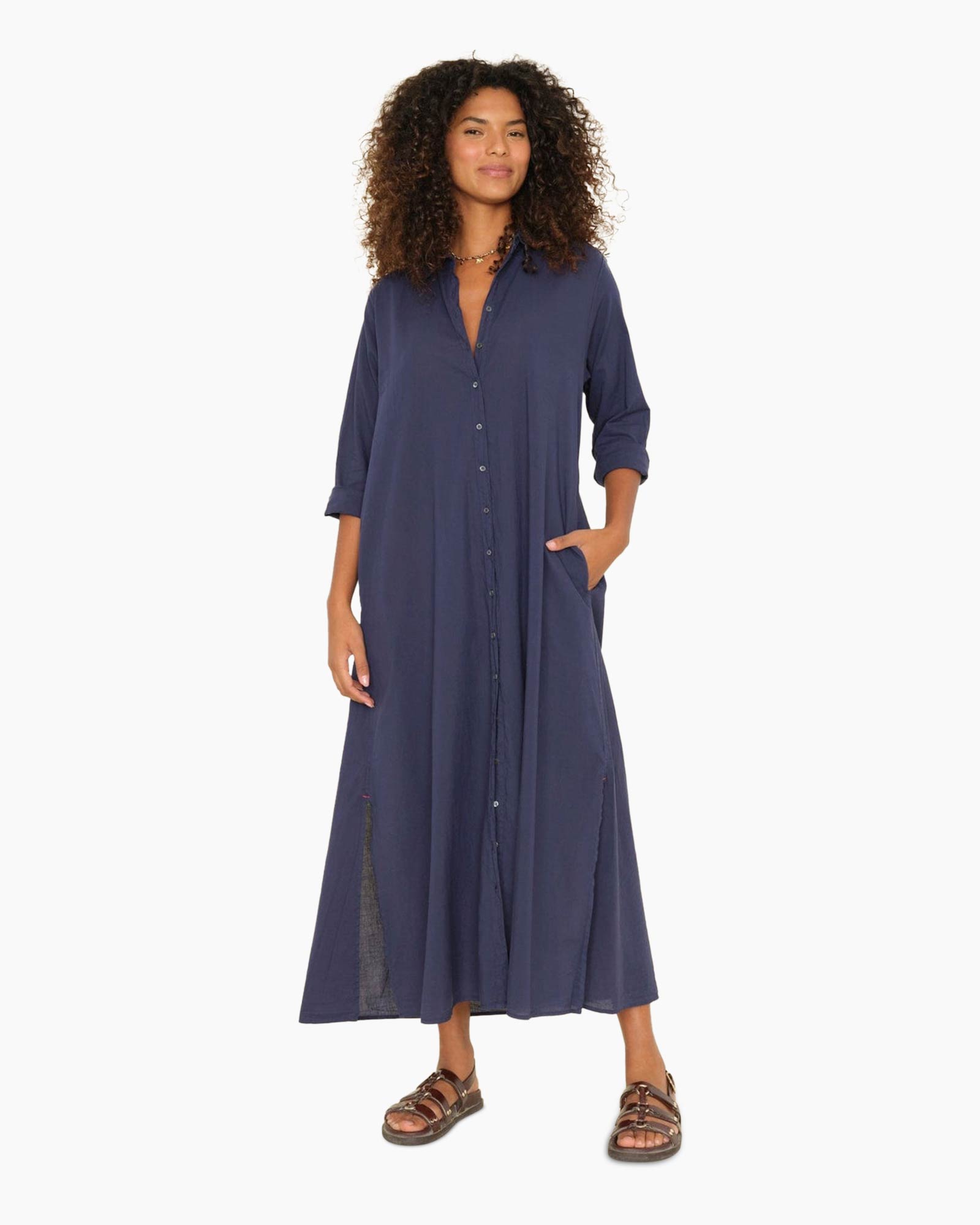 Maxi Jurk Boden Donker Blauw