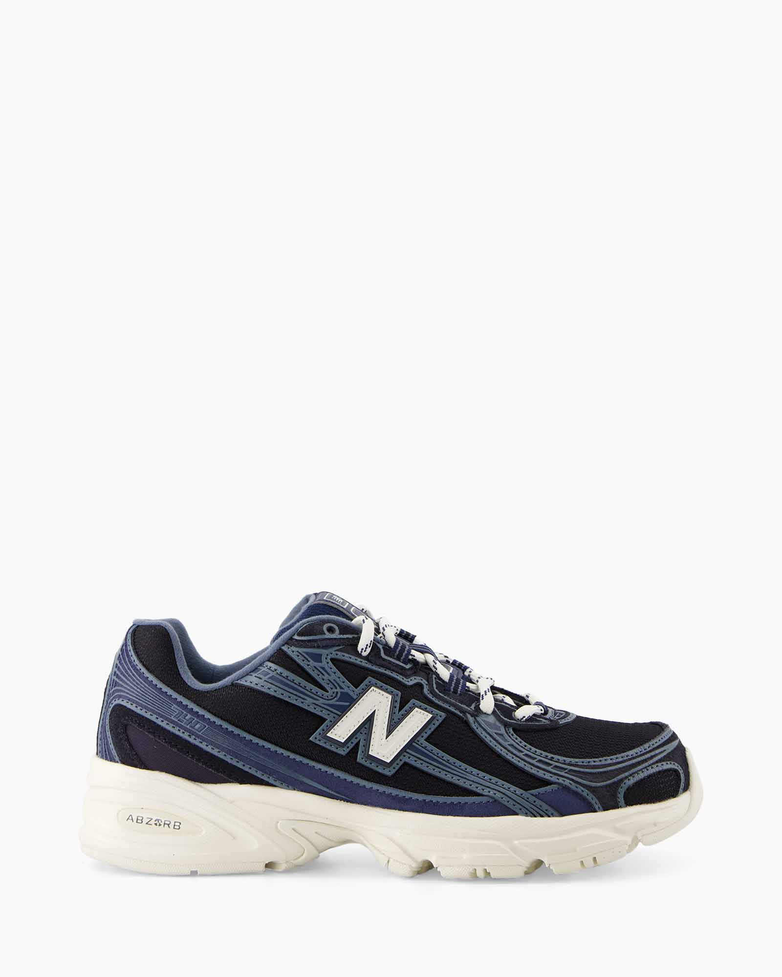 sneaker, schoenen, mesh, blauw, witte zool