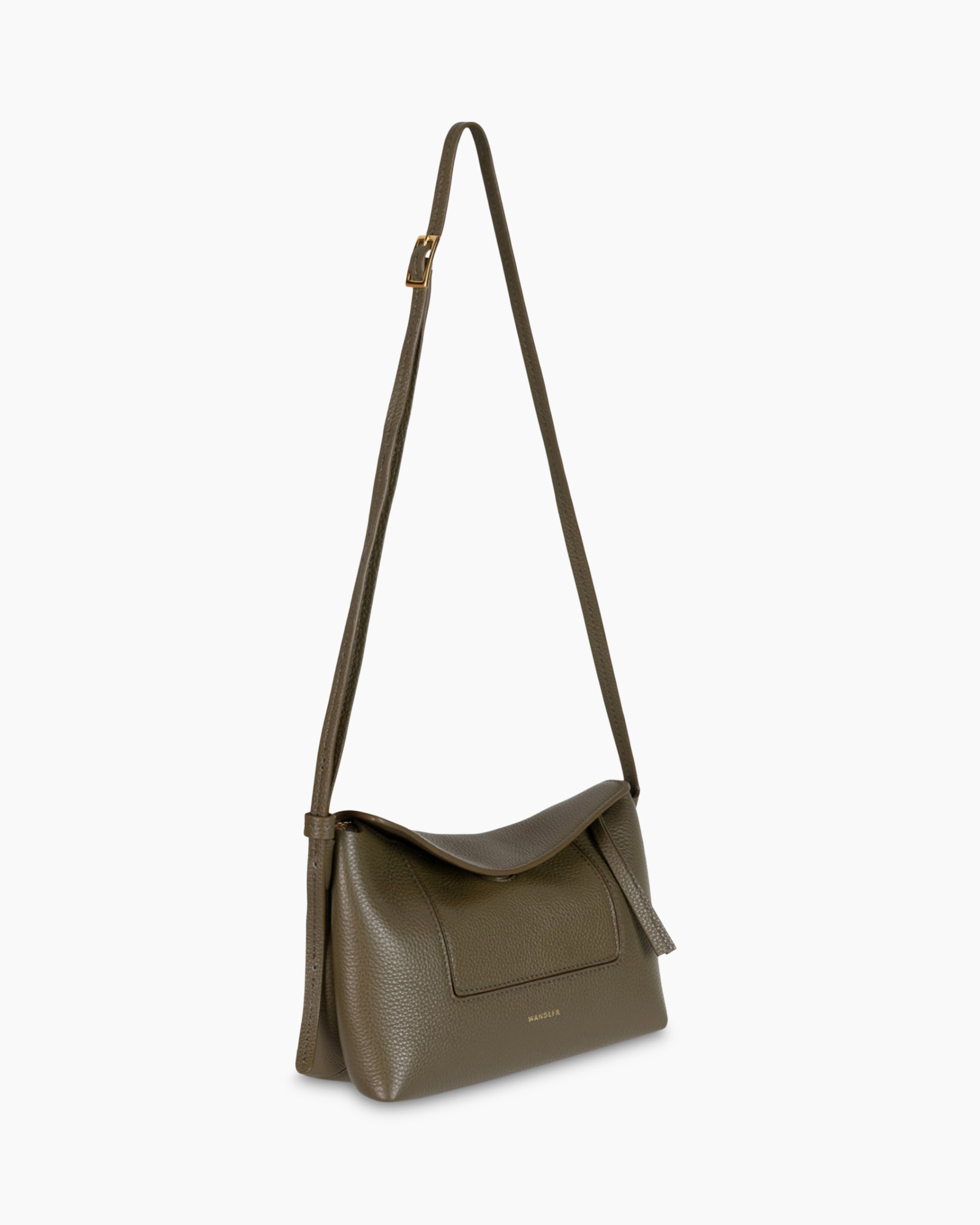 Crossbody Tas Penelope Slouch Mini Olijf