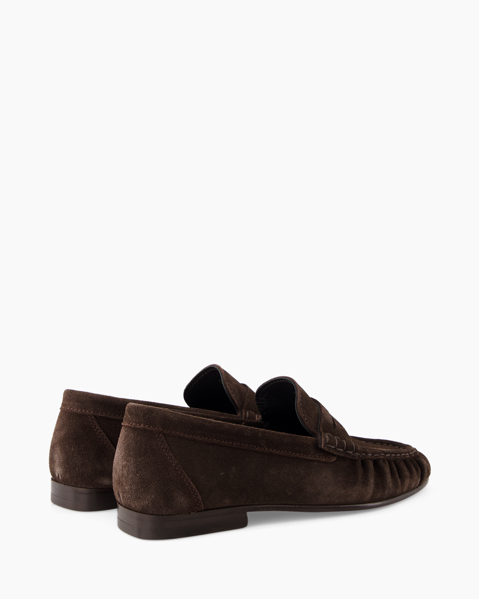 Loafer Penny Wrinkle Donker Bruin