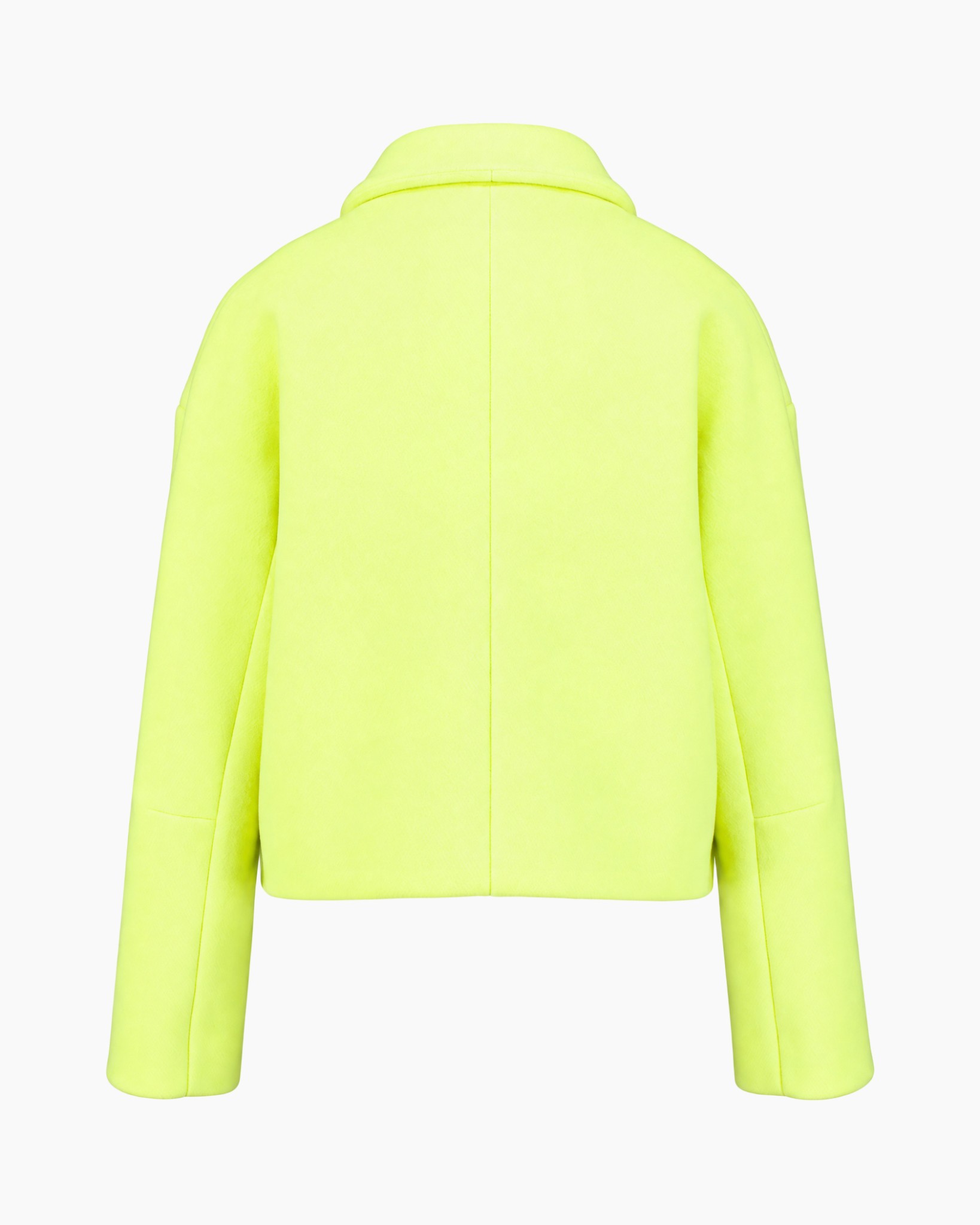 neon, jas, jacket, knopvoor, kraag