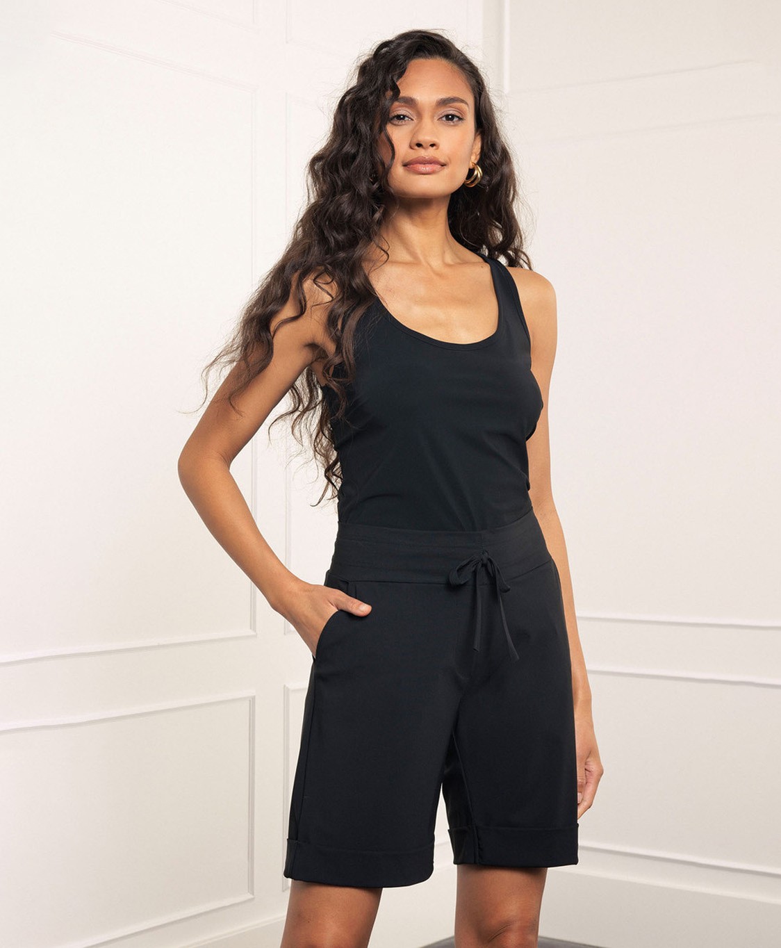 Studio Anneloes Broek City Bermuda Zwart