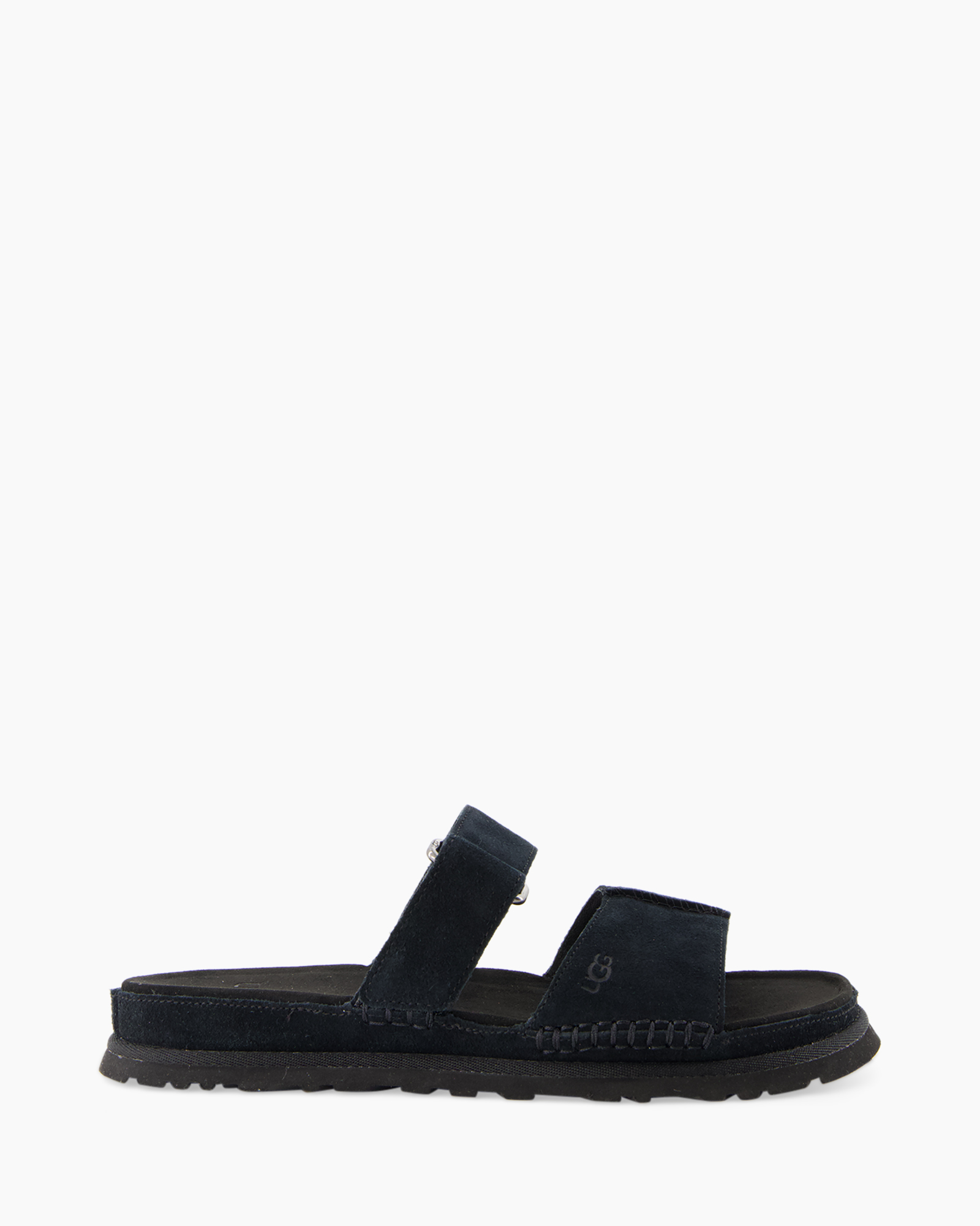 sandaal, slip-on, tweede band, open teen, kunststof zool