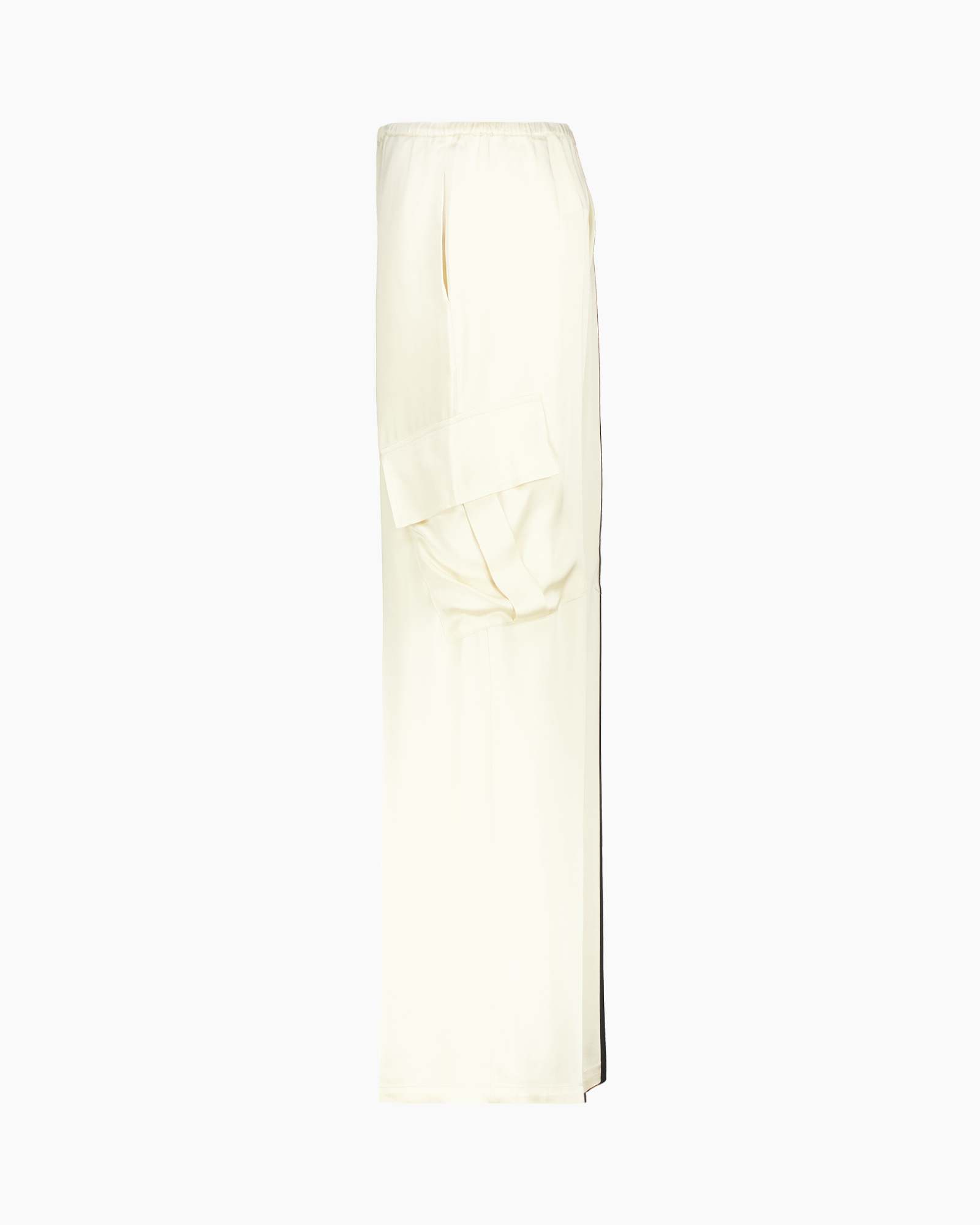 Broek Gisele Satin Pockets Beige