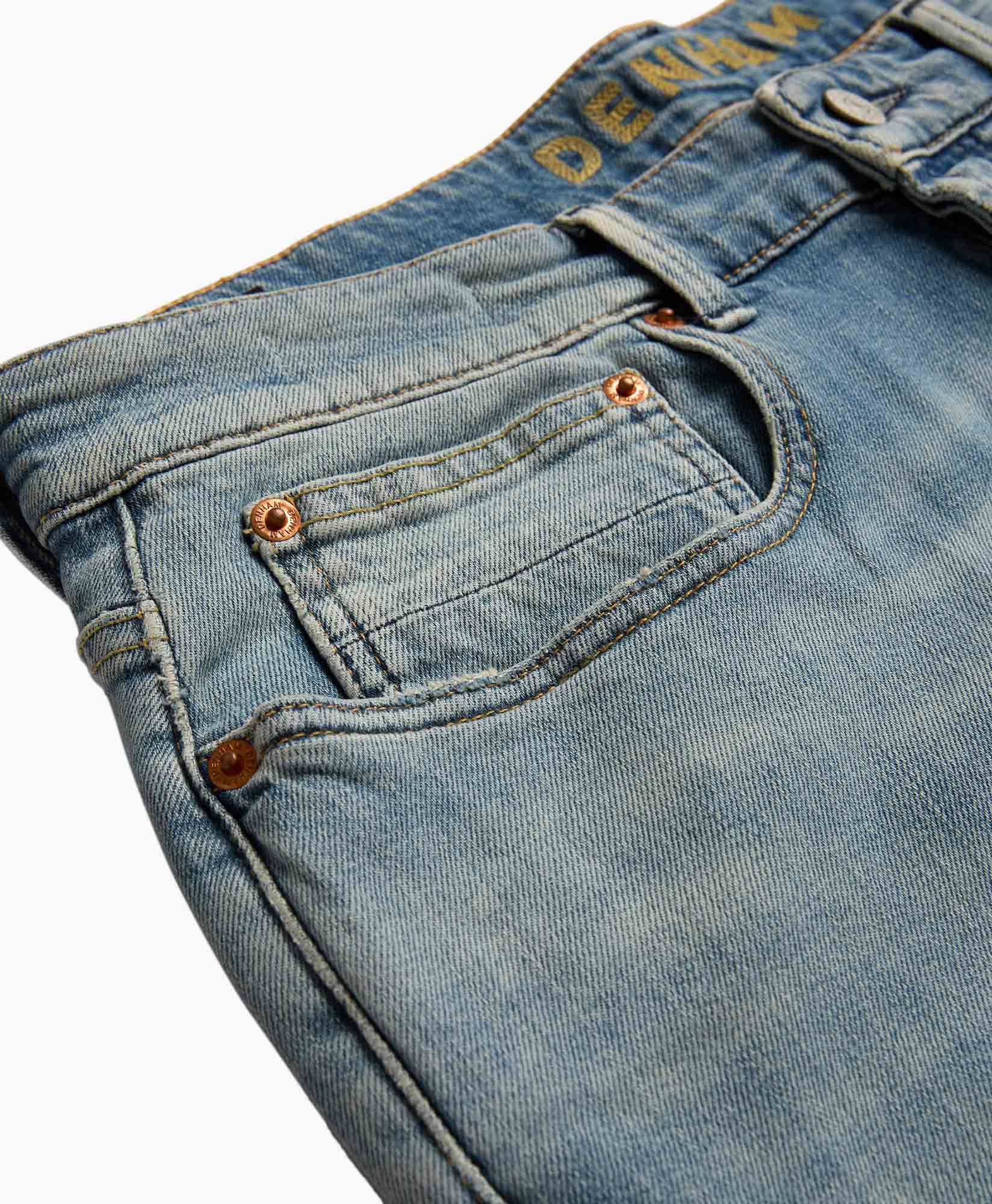 denim, jeans, zak, blauw, stiksels, spijkerbroek, denim, zak, blauw, katoenmix