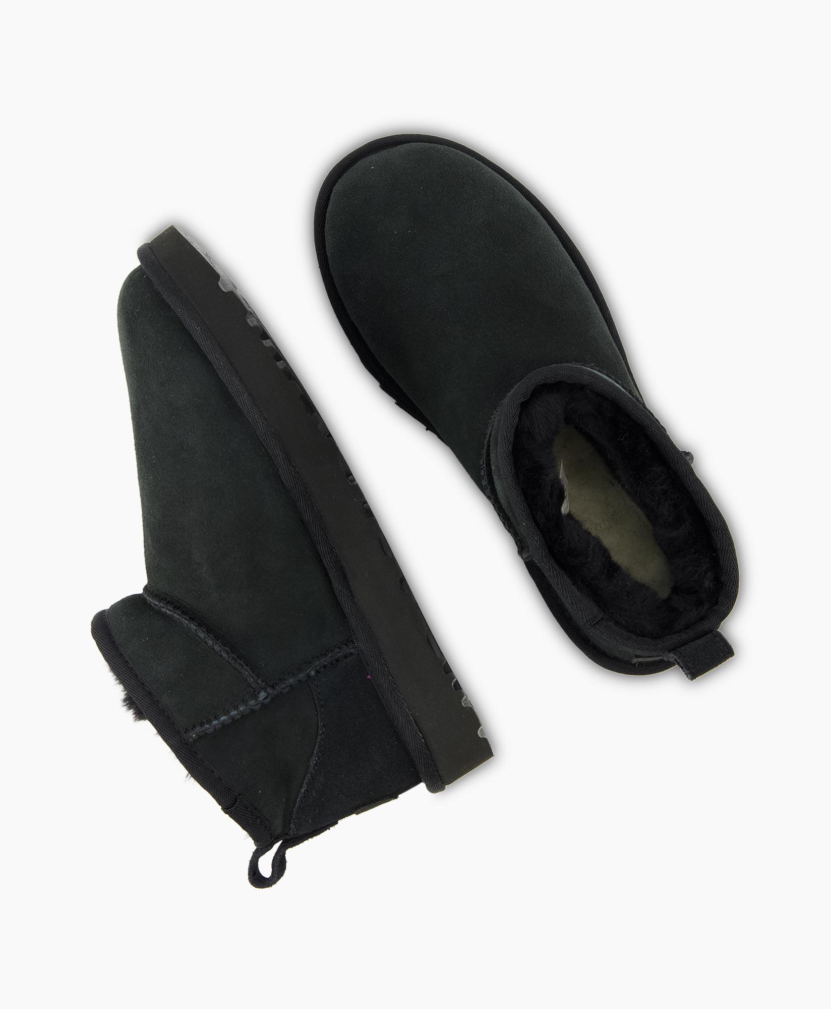 Ugg Enkellaars Winterboot Classic Ultra Mini Zwart