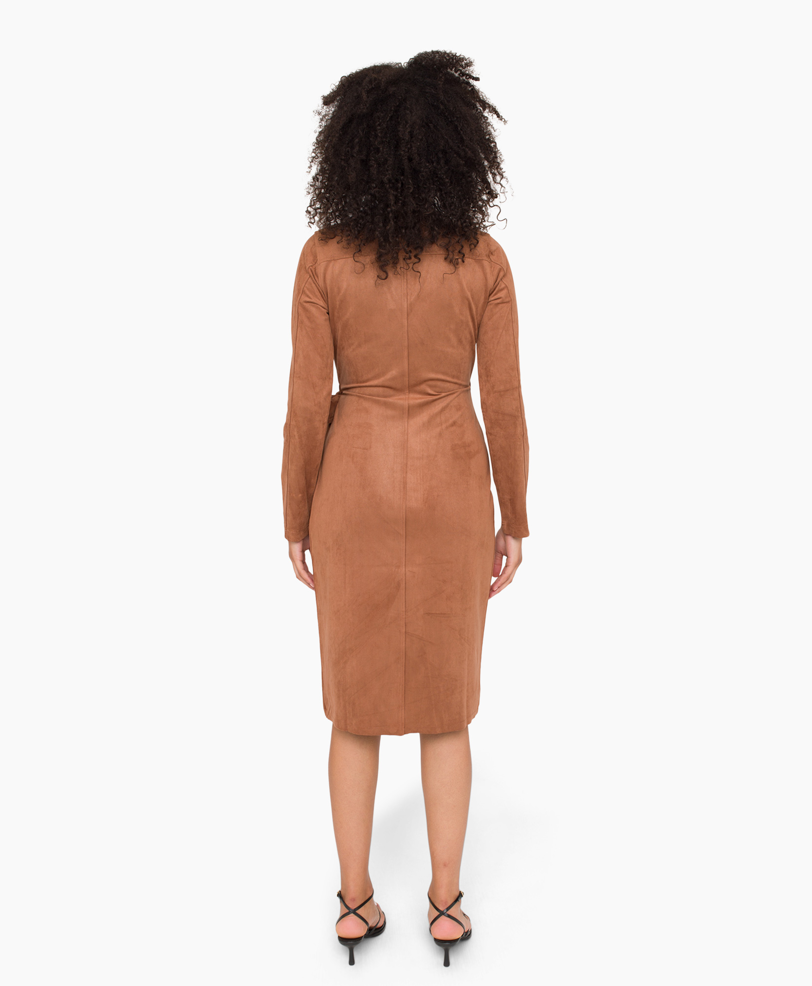 Anna Van Toor Jurk 17a06-03570 Bruin