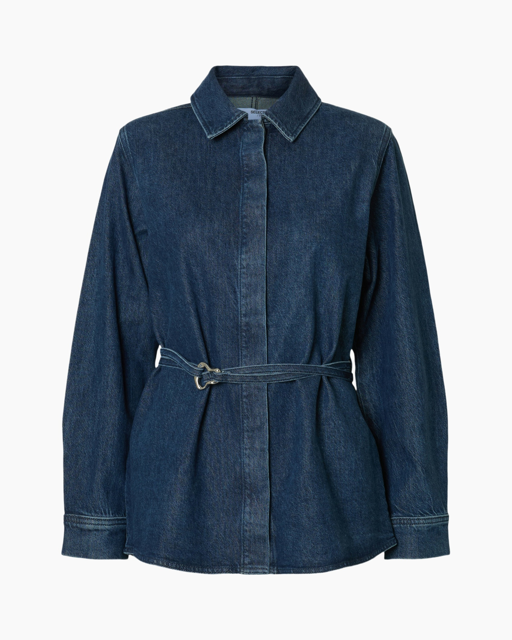 Blouse Relaxed Selma-noa Ls Denim Shirt Jeans