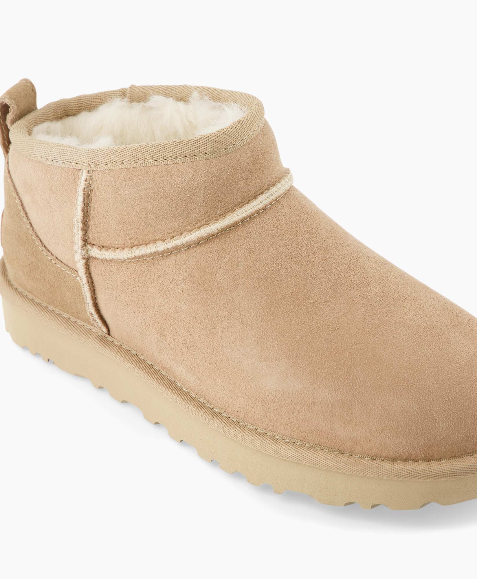 Ugg Enkellaars Winterboot Classic Ultra Mini Zand