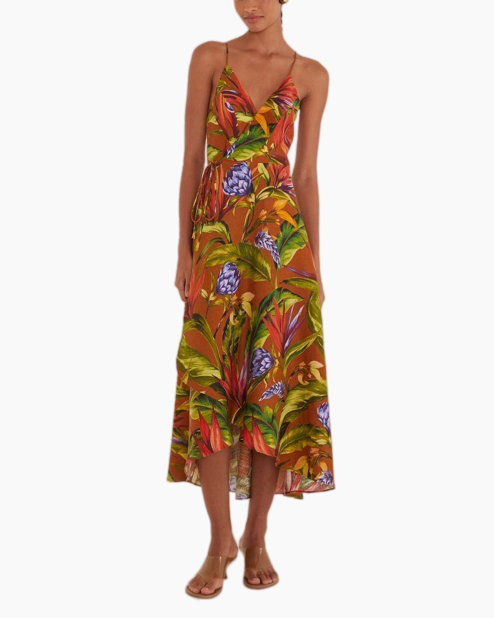 jurk, maxi jurk, bloemig, zonnekleding, slipjurk