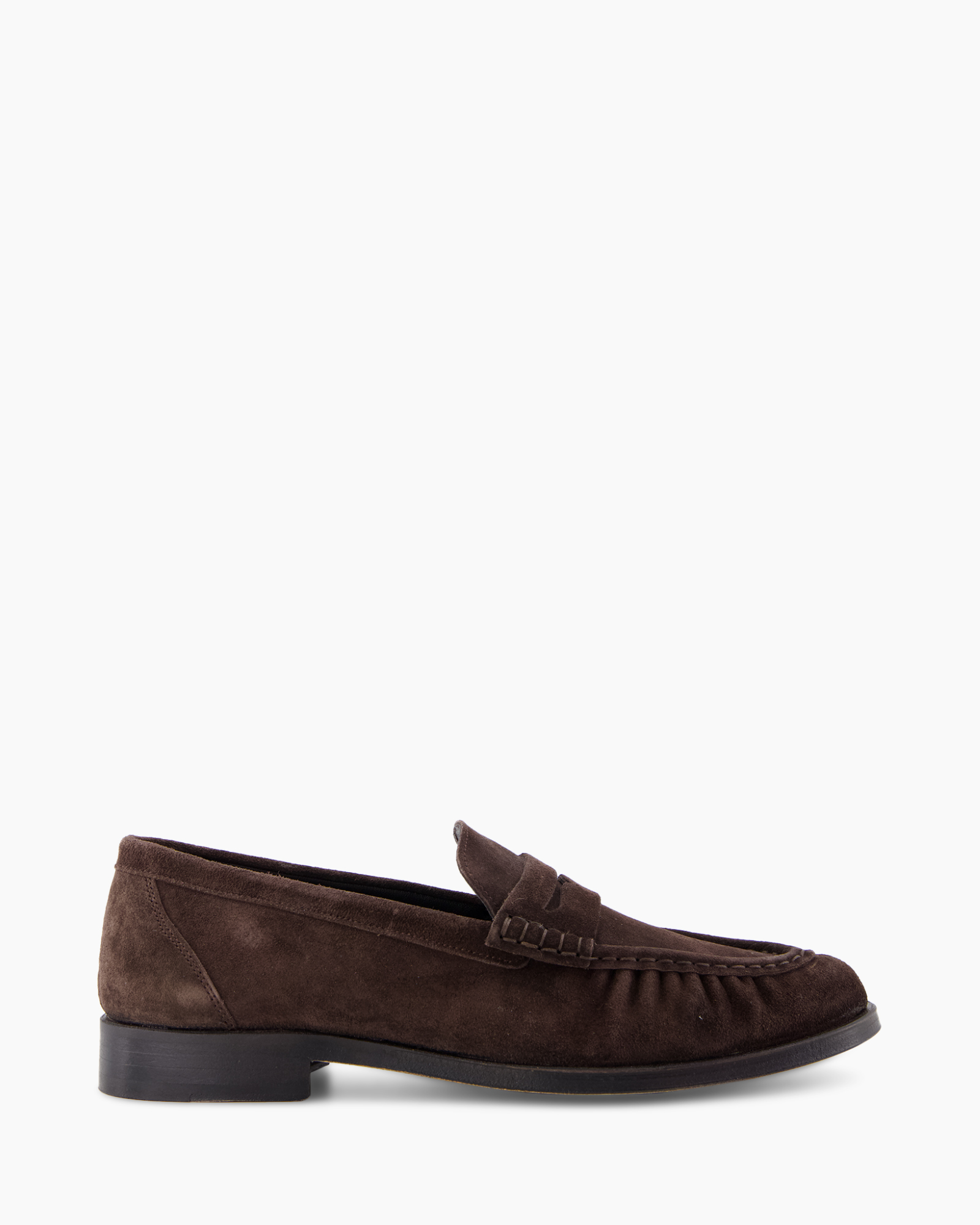 loafer, mocassin, bruin, suede, slip-on