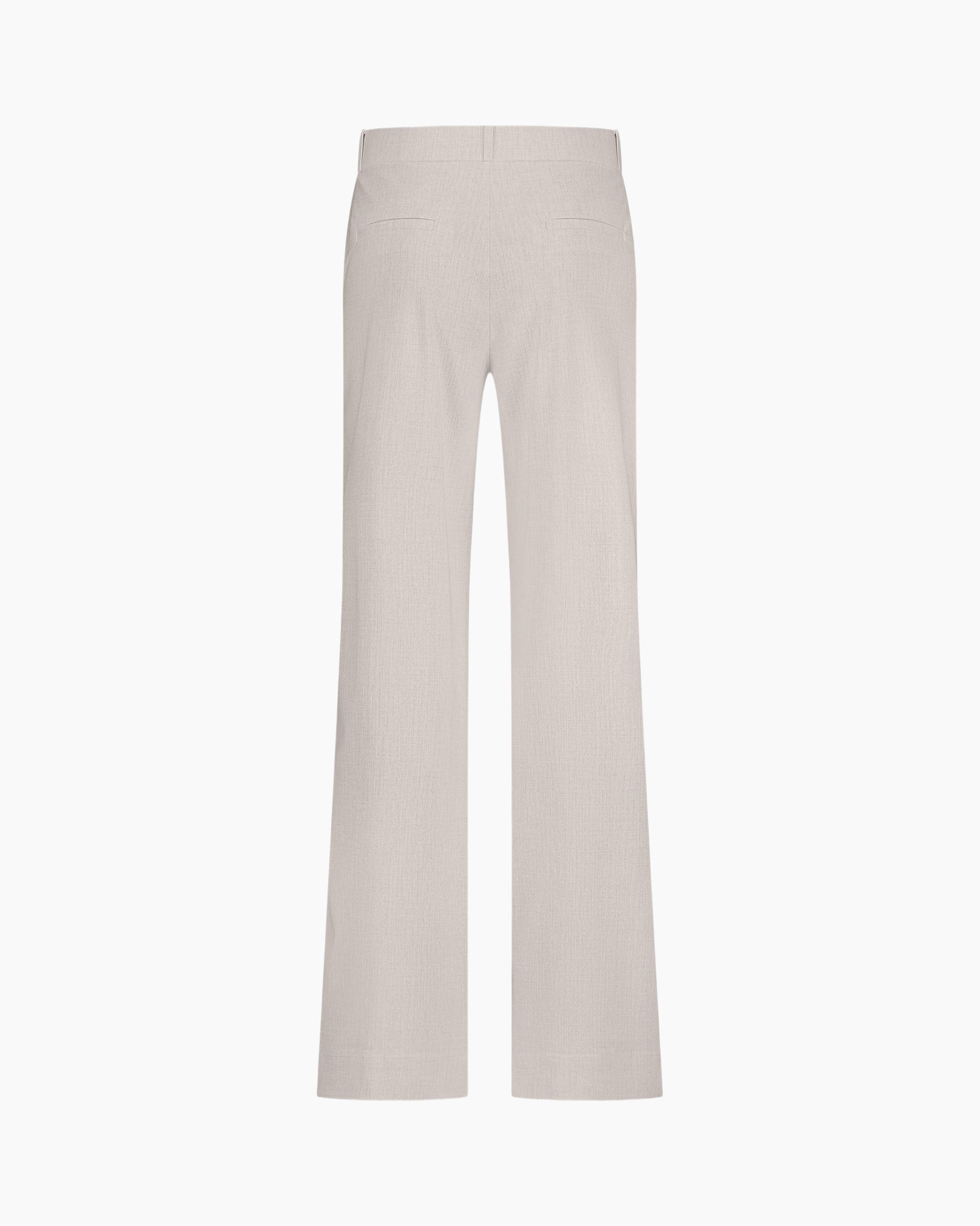 Broek Lexie Linen Look Trousers Ecru