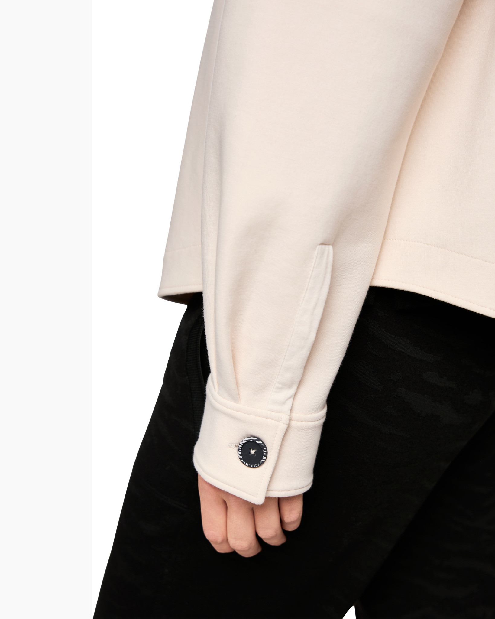 cuff, button, beige, sleeve, jacket