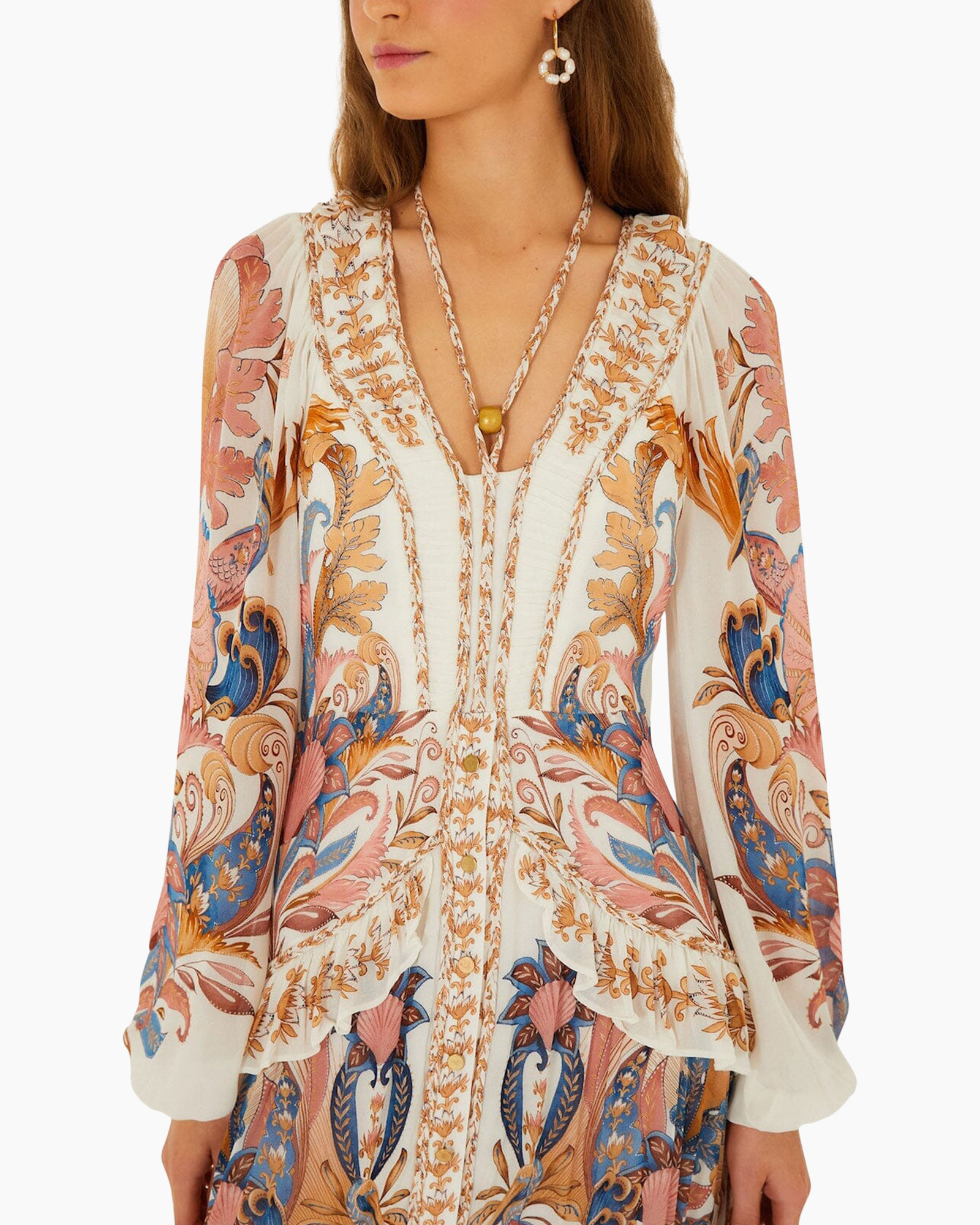 Blouse, Clothing, Dress, Long Sleeve, Sleeve