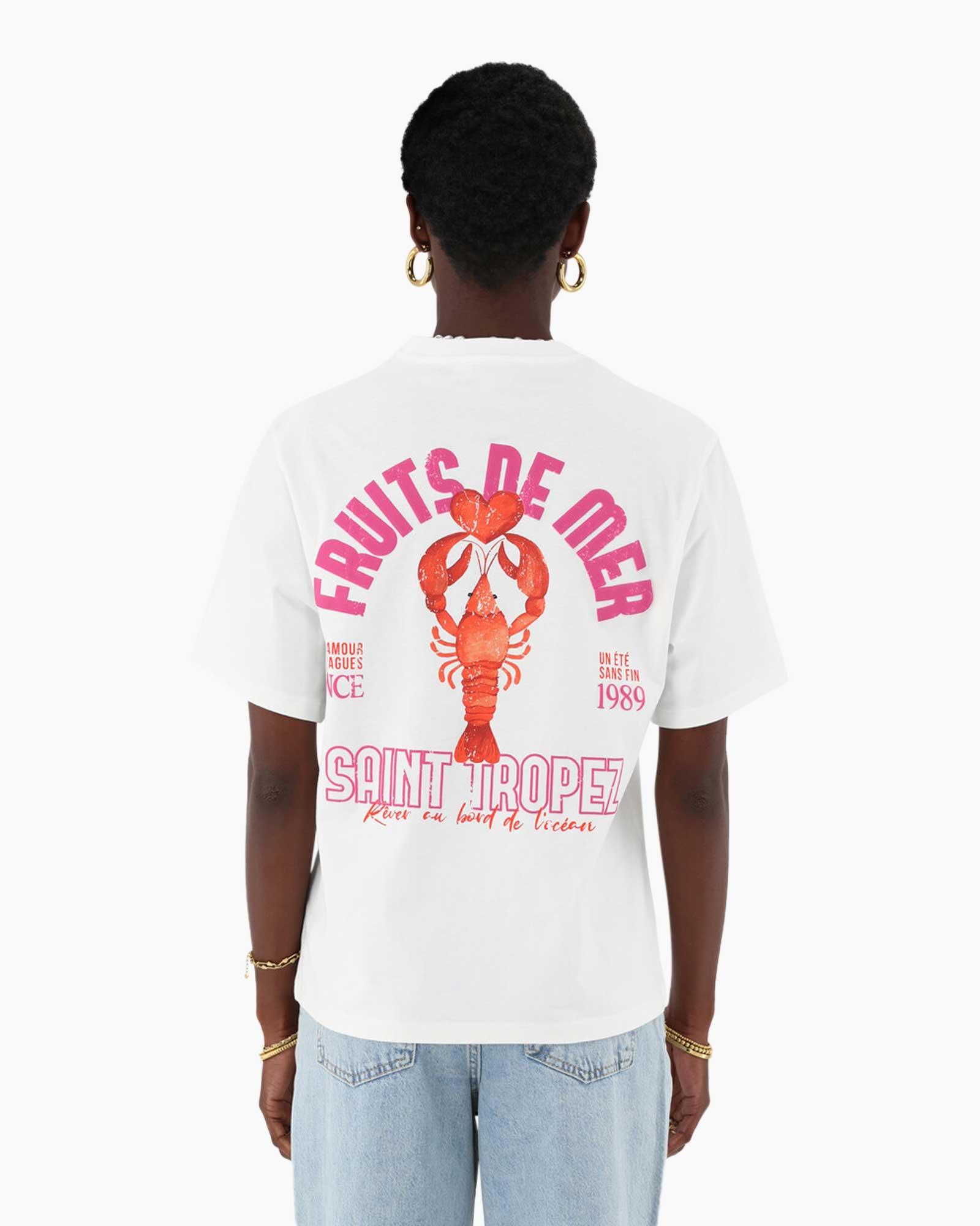 T-shirt Fruit De Mer Tee Wit