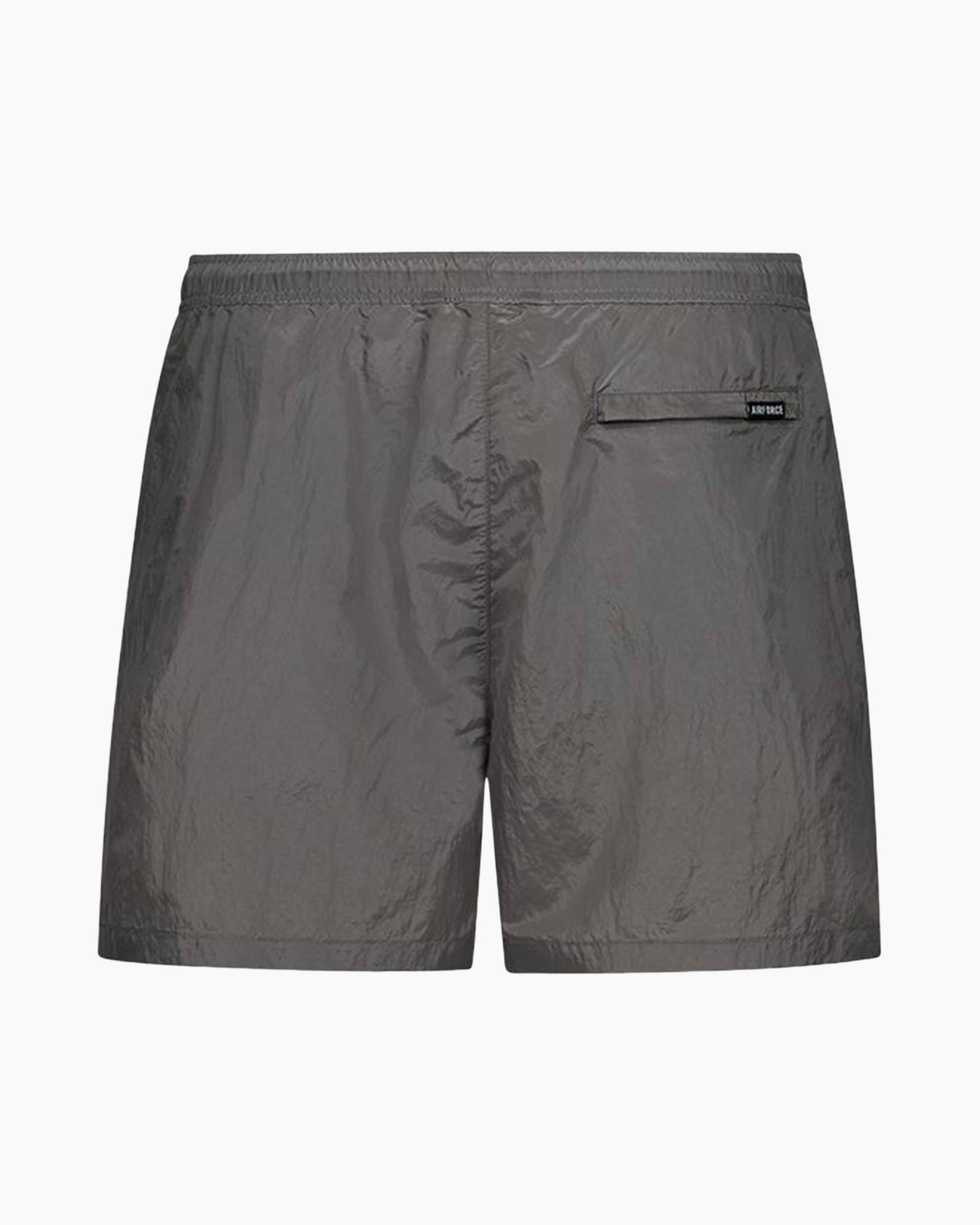 Short Waxed Crincle Swimshort Grijs