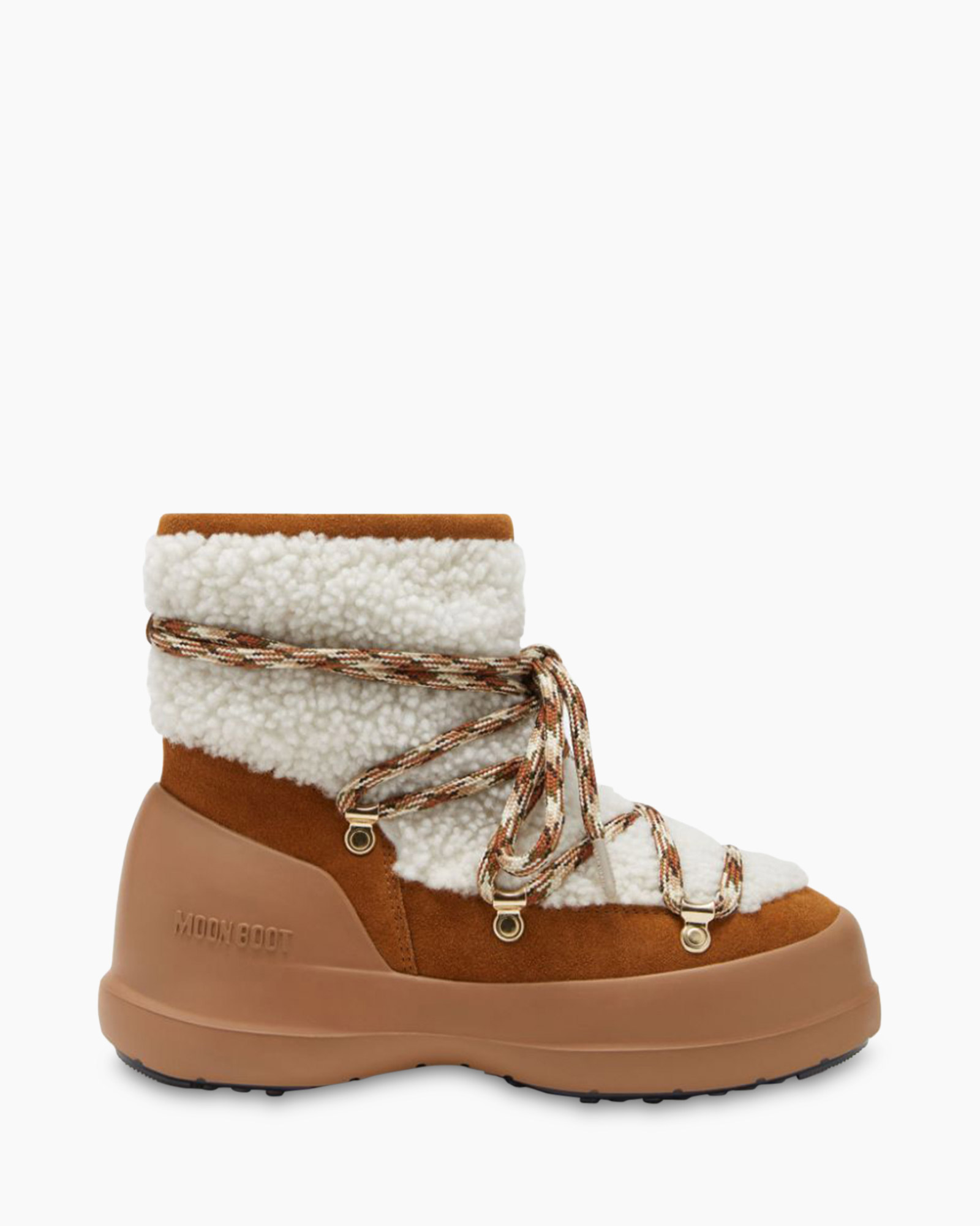 Enkellaars Mb Luna Boot Shearling Bruin