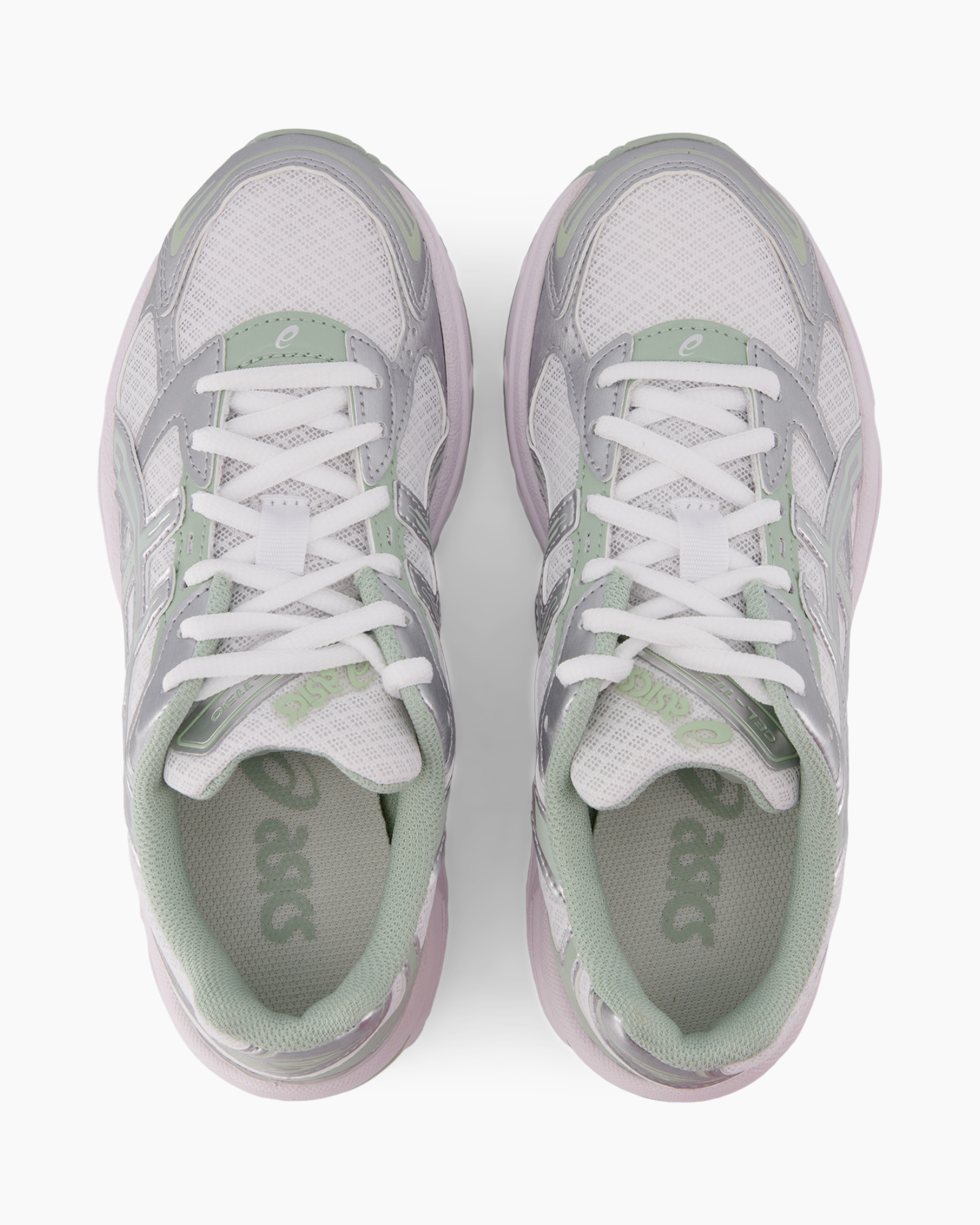 sneakers, schoenen, mesh, veters, grijst-paar