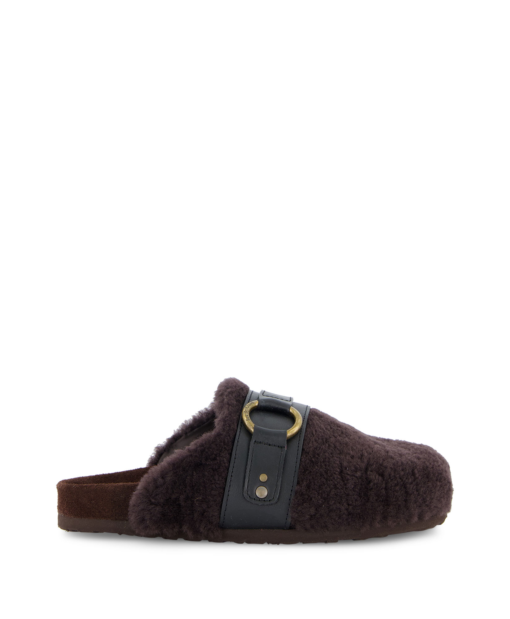 See By Chloe Pantoffel Sb37181a Donker Bruin