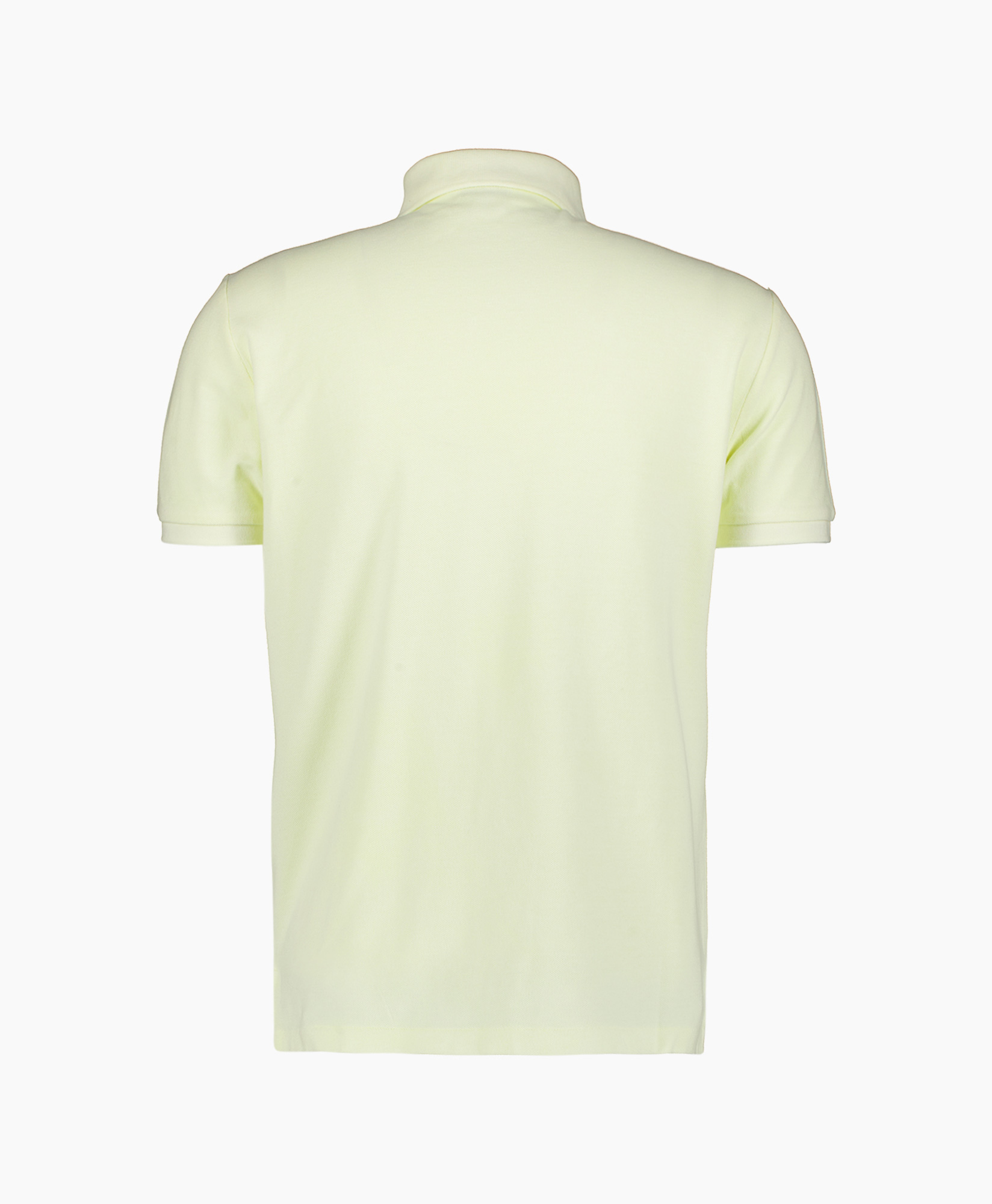 Polo Mesh Washed Geel