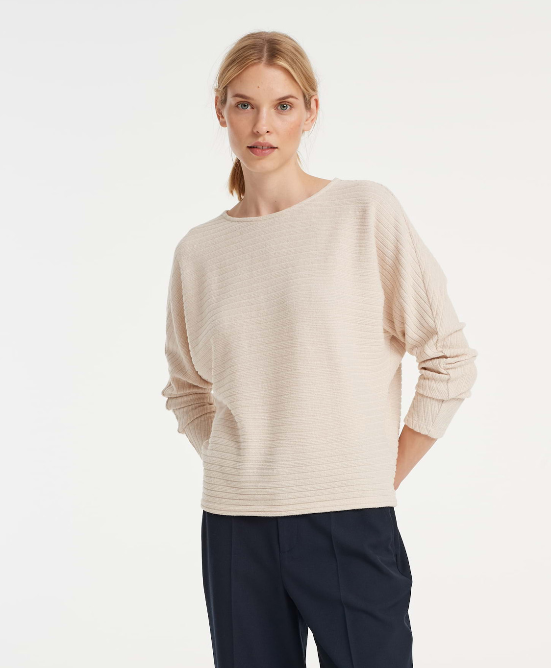 Opus Pullover Genime Bruin