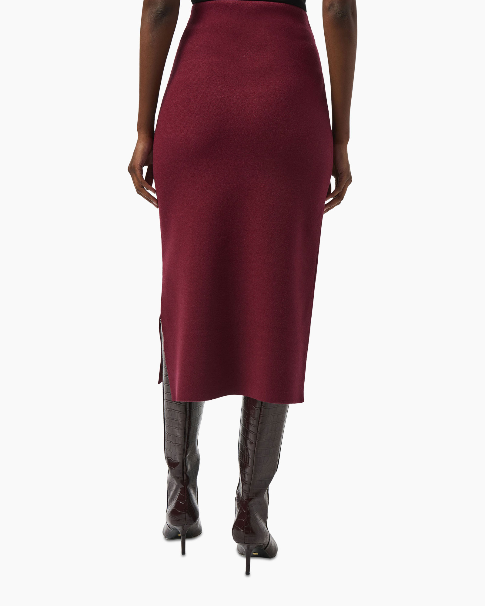 Maxi Rok Lds Skirt Bordeaux