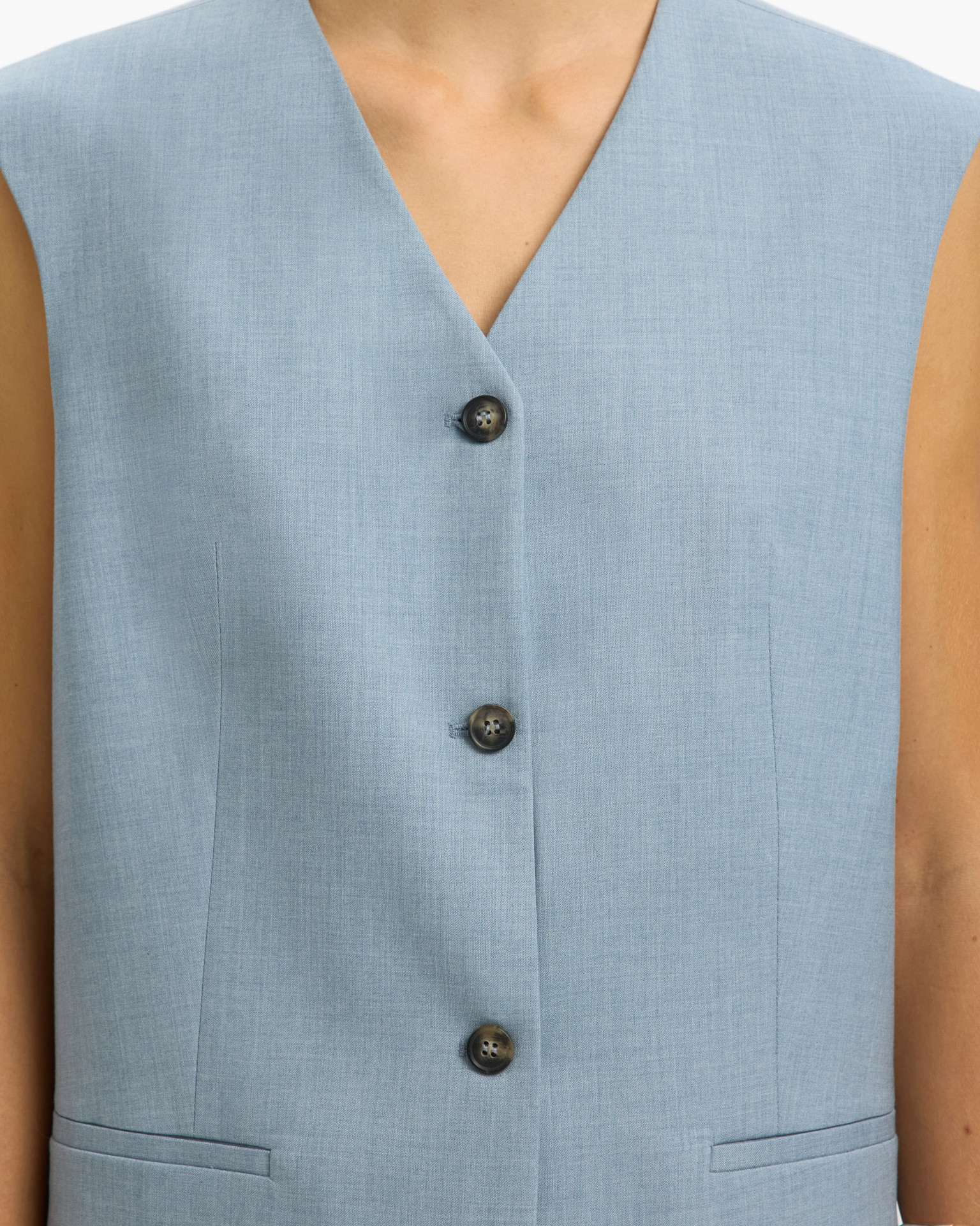 Clothing, Vest, Blazer, Jacket, Linen