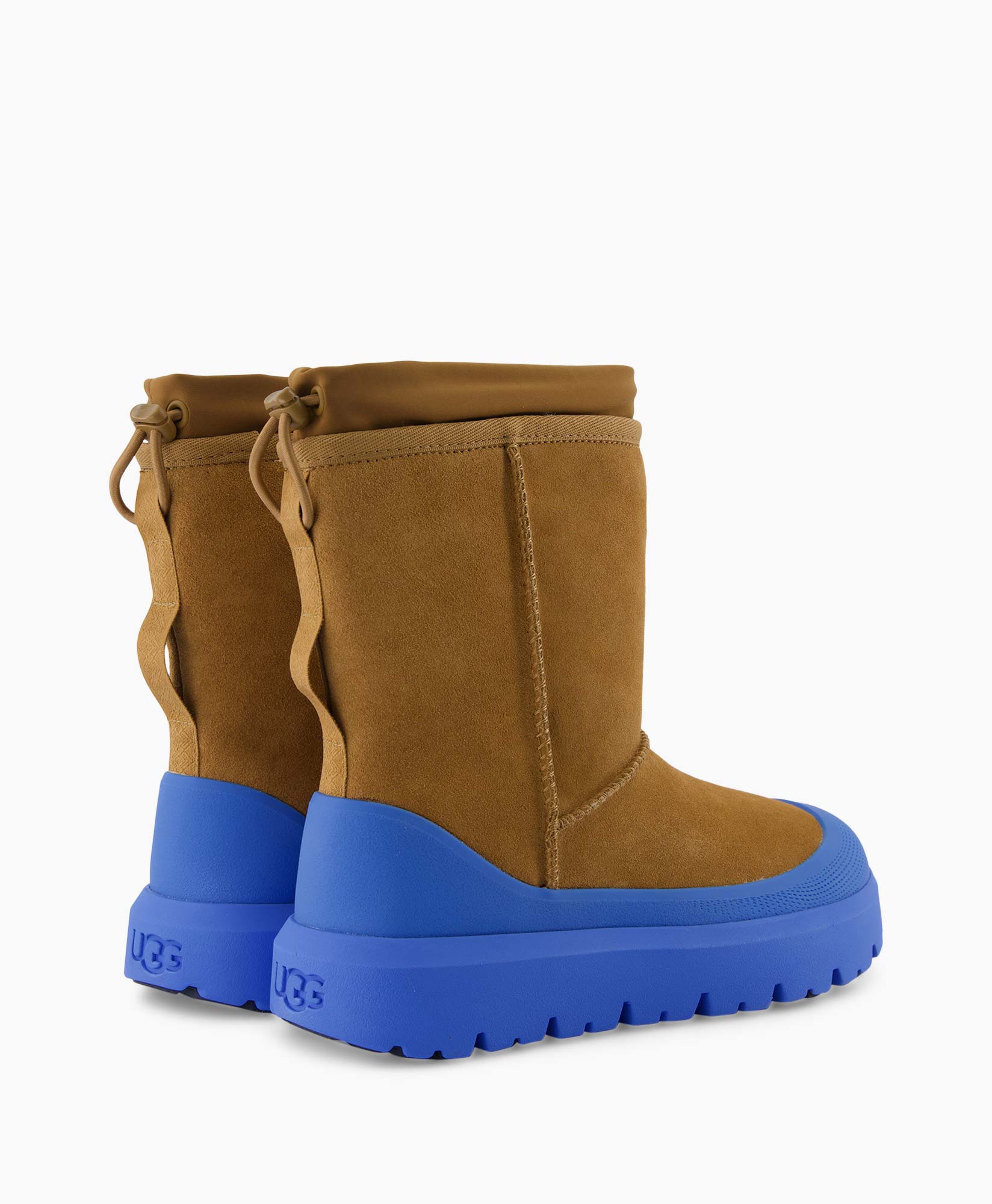 Chelsea Boot M Classic Short Weather Hybrid Blauw