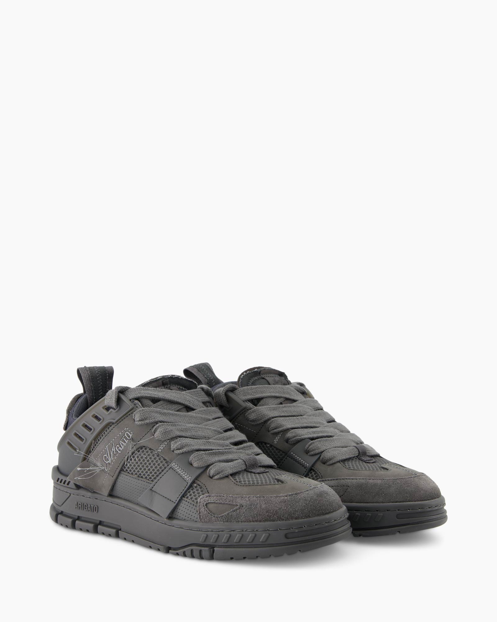 Sneaker Area Patchwork Donker Grijs