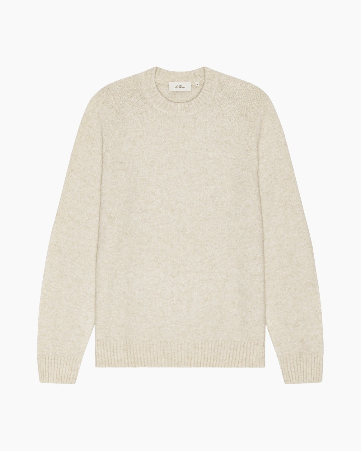 vestsweater, pullover, beige, breipulle, kraagloos?