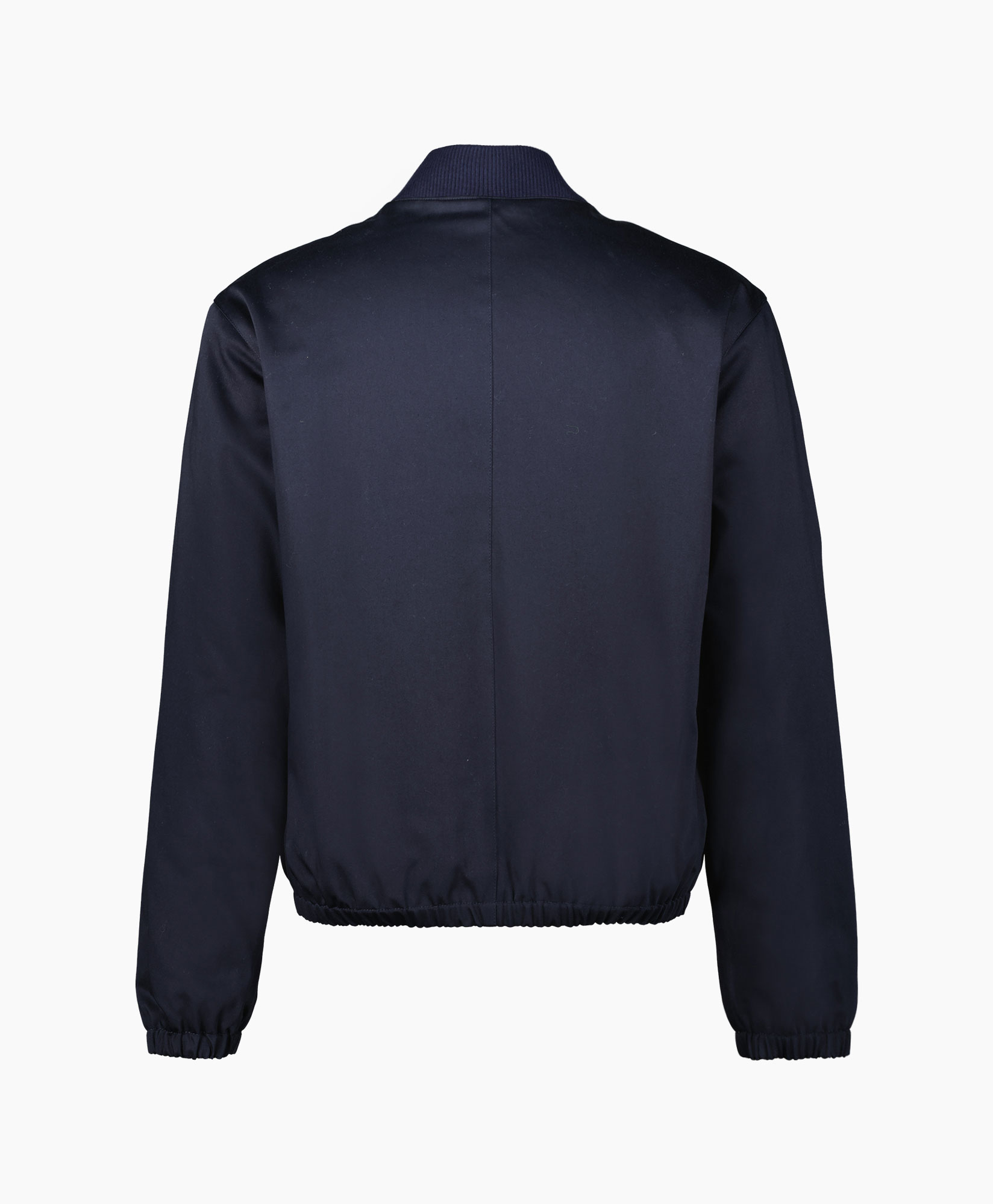 Ami Jack Bomer Zipped Donker Blauw