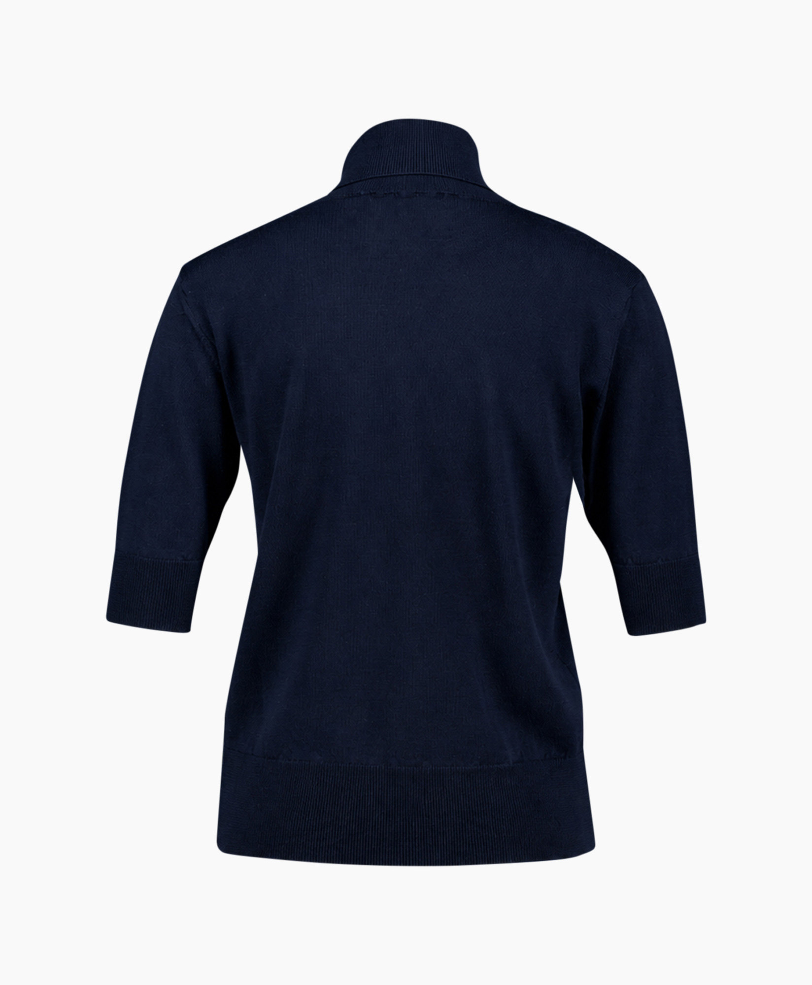 turtleneck, breipul, marineblauw, mouw_mid, effen
